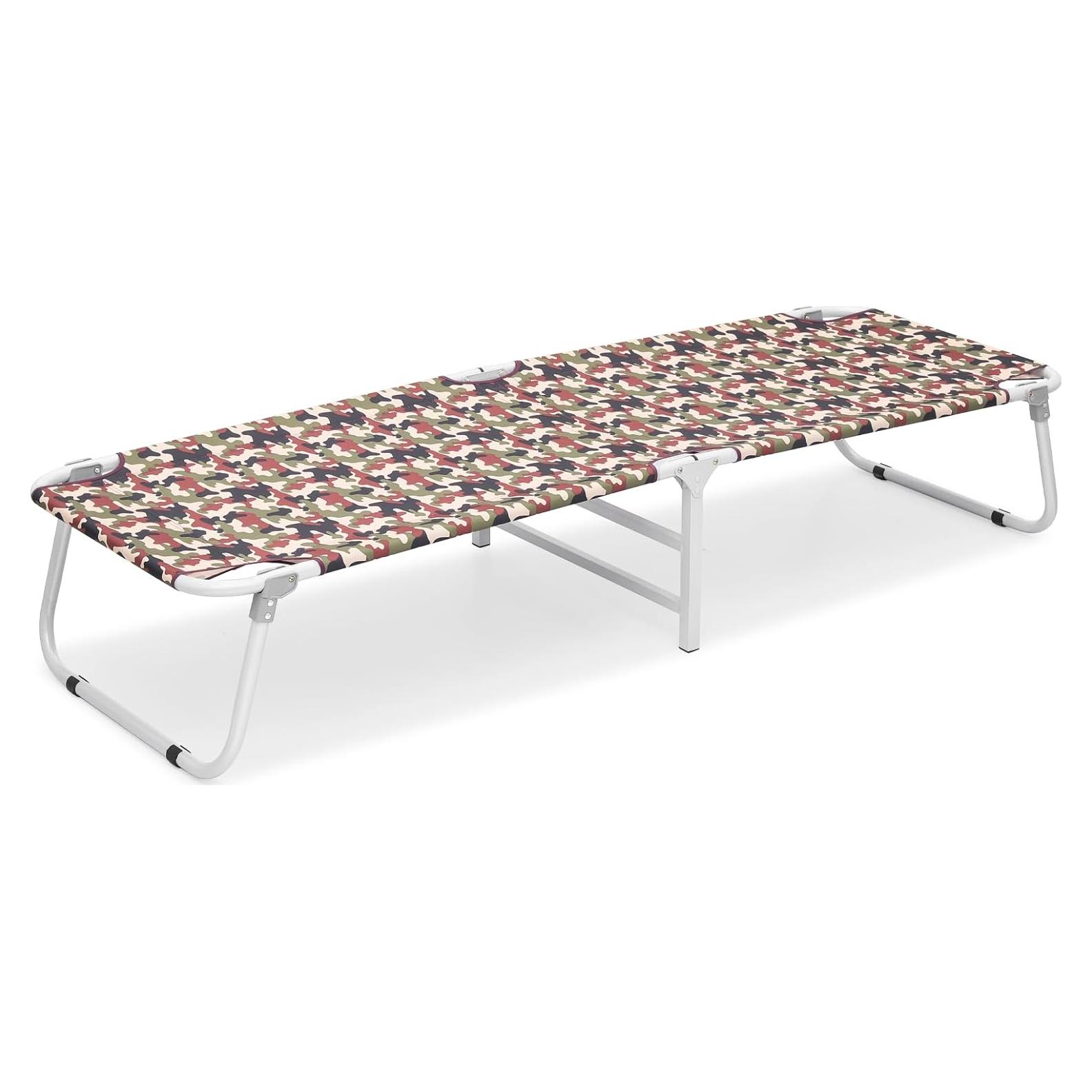 Cama Plegable Ligera MoNiBloom A41-COT-001-CAMO 88.5 kg