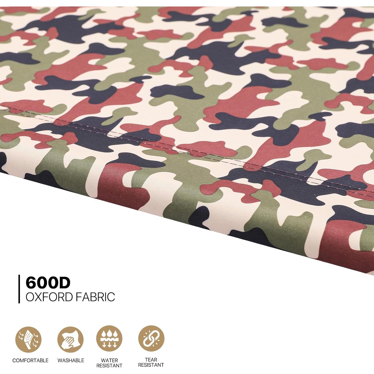 Cama Plegable Ligera MoNiBloom A41-COT-001-CAMO 88.5 kg