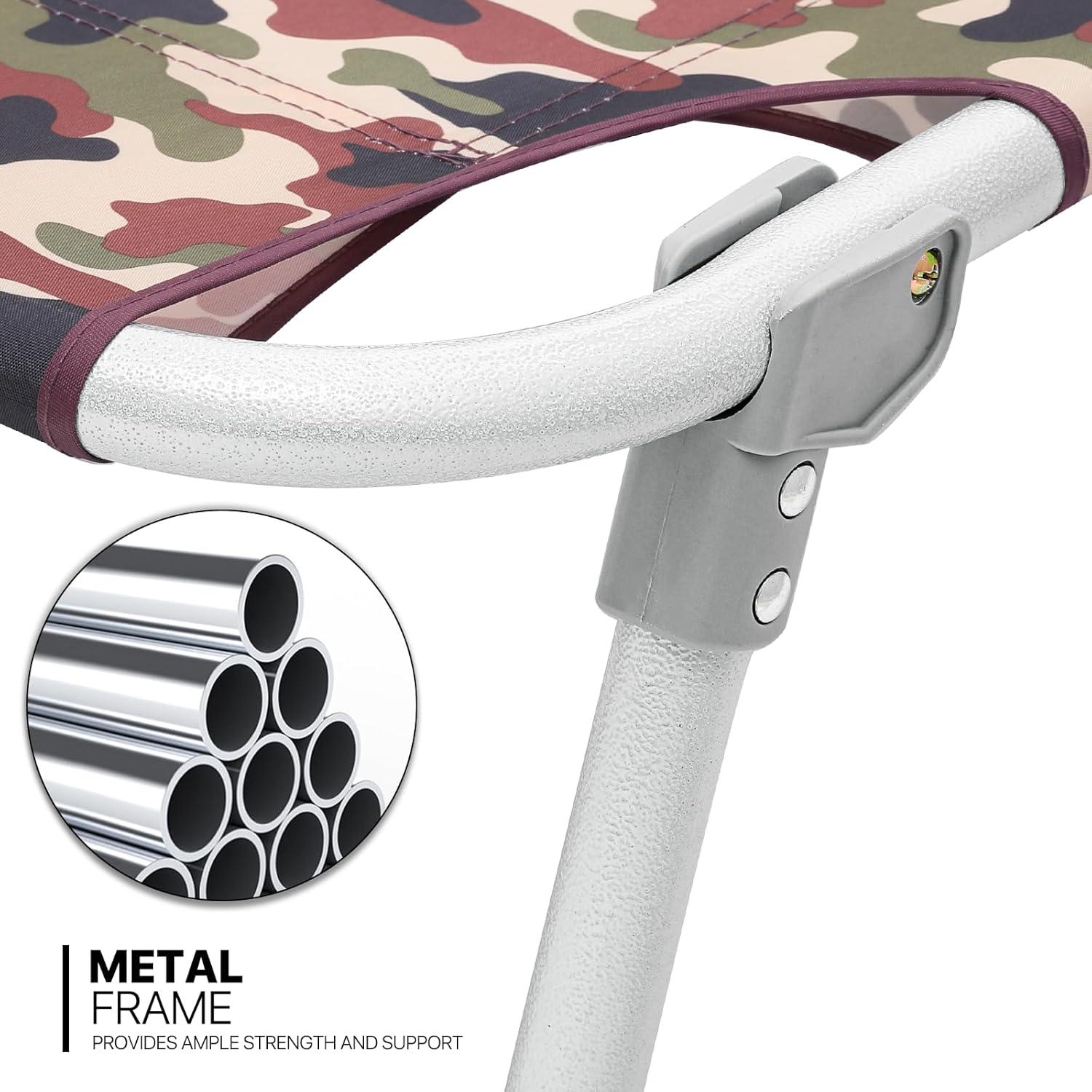 Cama Plegable Ligera MoNiBloom A41-COT-001-CAMO 88.5 kg