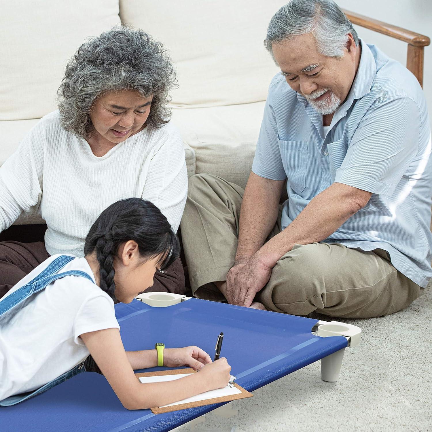 Cama de Siesta Acrimet para Niños 132 cm Apilable Azul
