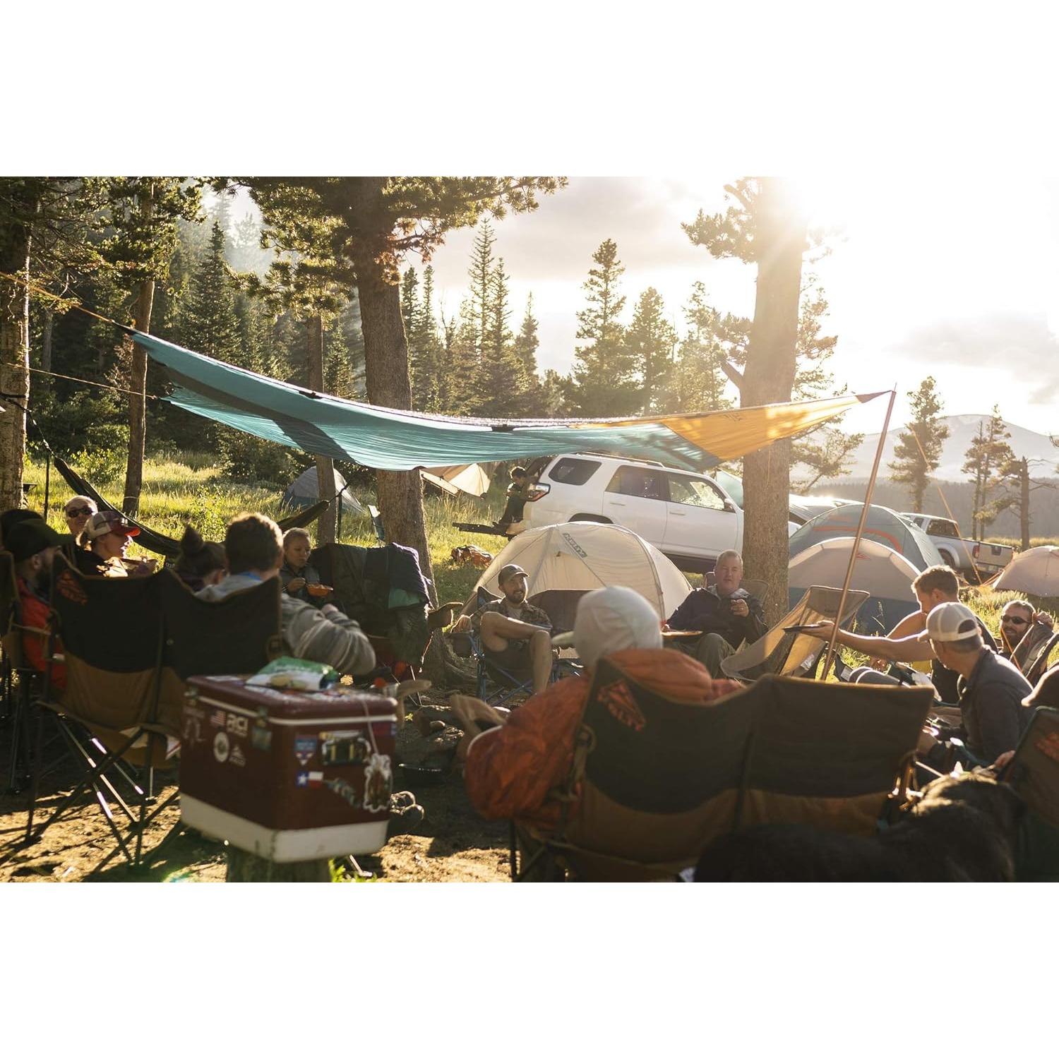 Polo Ajustable Kelty Naranja 203.2 a 251.5 cm Aluminio