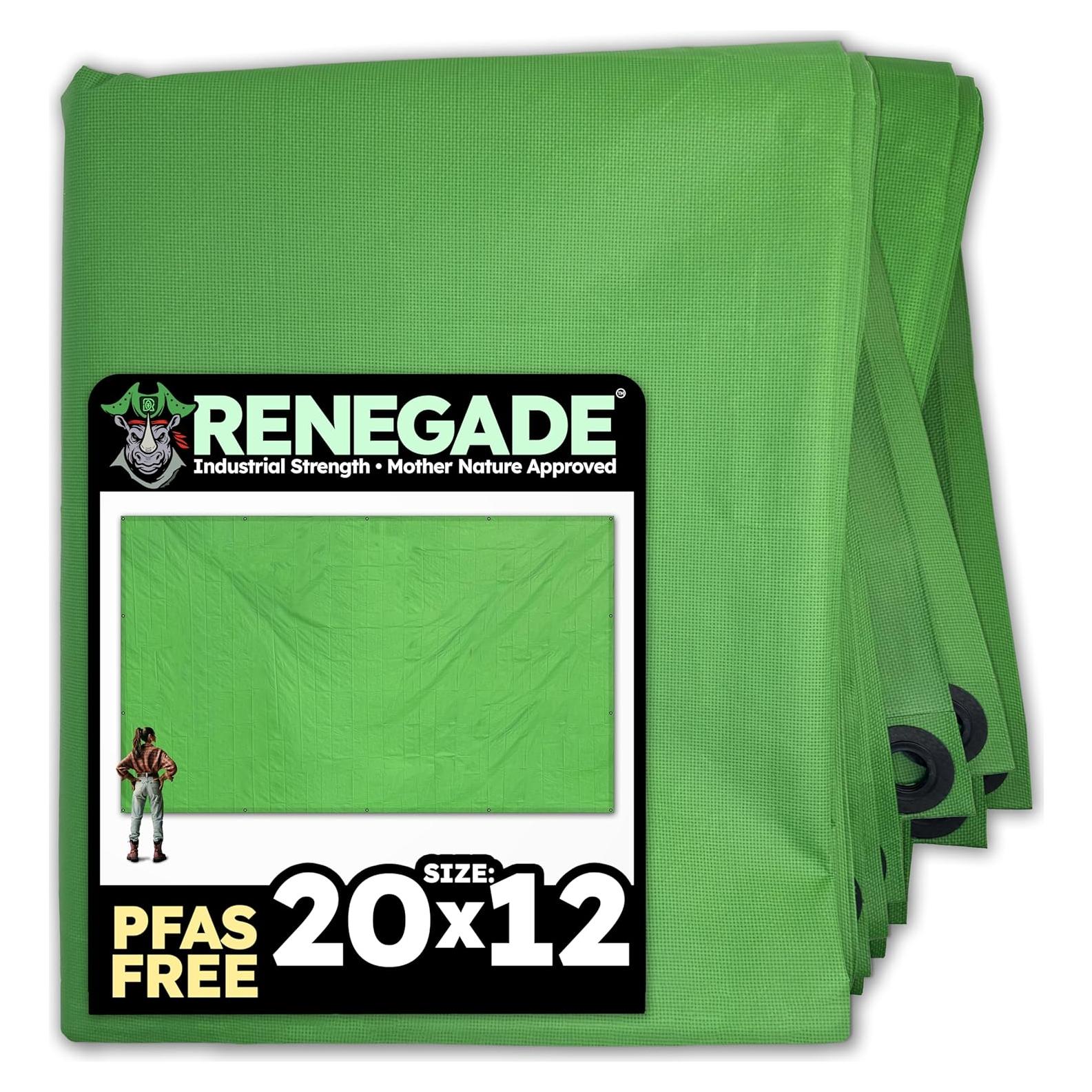 Lona Renegade 6.1m x 3.7m Resistente al Agua y UV