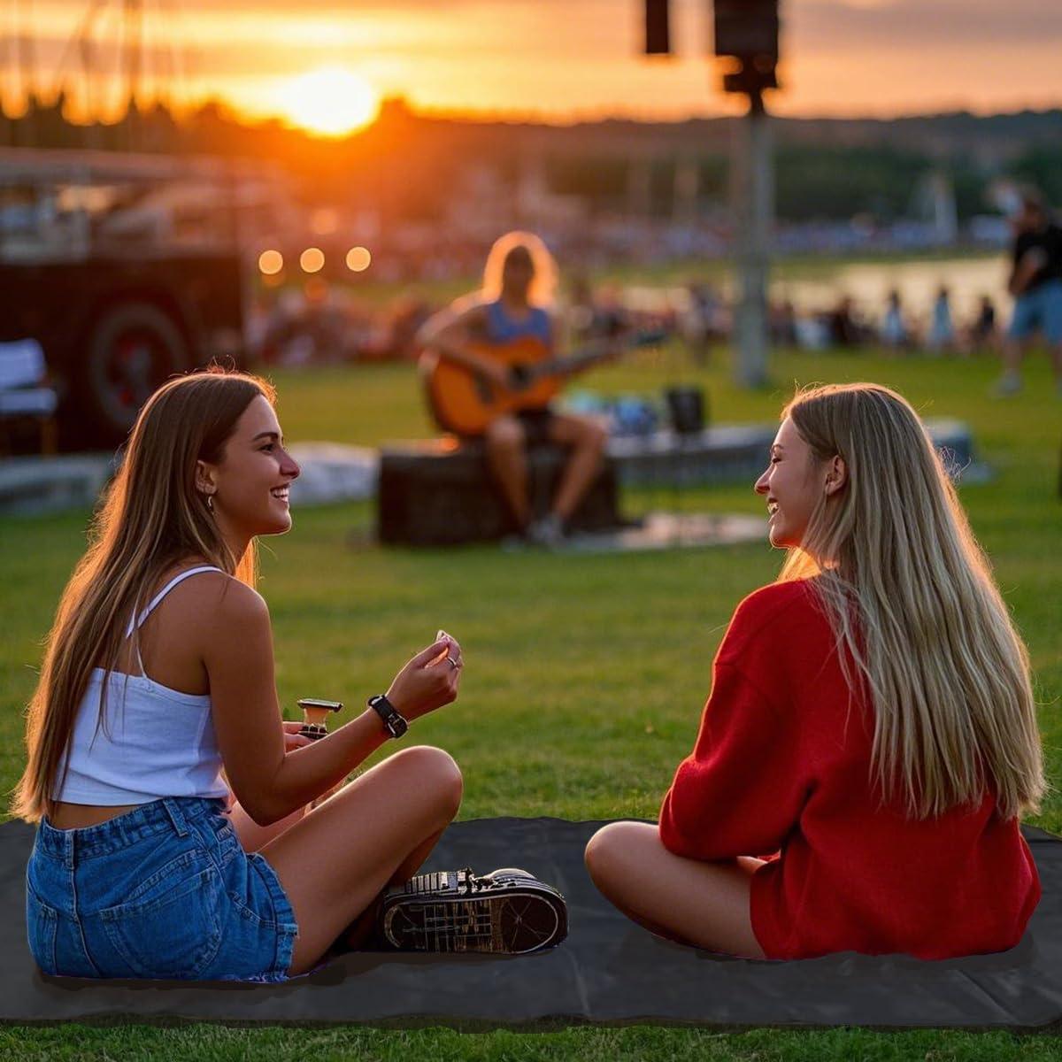 Manta de bolsillo impermeable Legnowit 200x140cm para camping