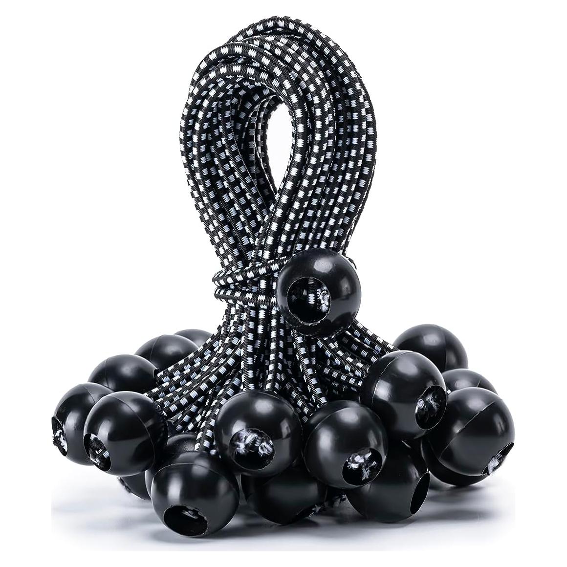 Paquete de 30 Cuerdas Bungee Aegero 15 cm Alta Resistencia