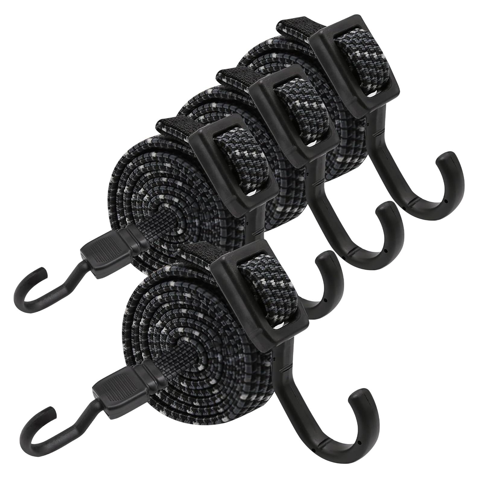 Cuerdas Bungee Ajustables Rugtol 101.6 cm Reflectantes