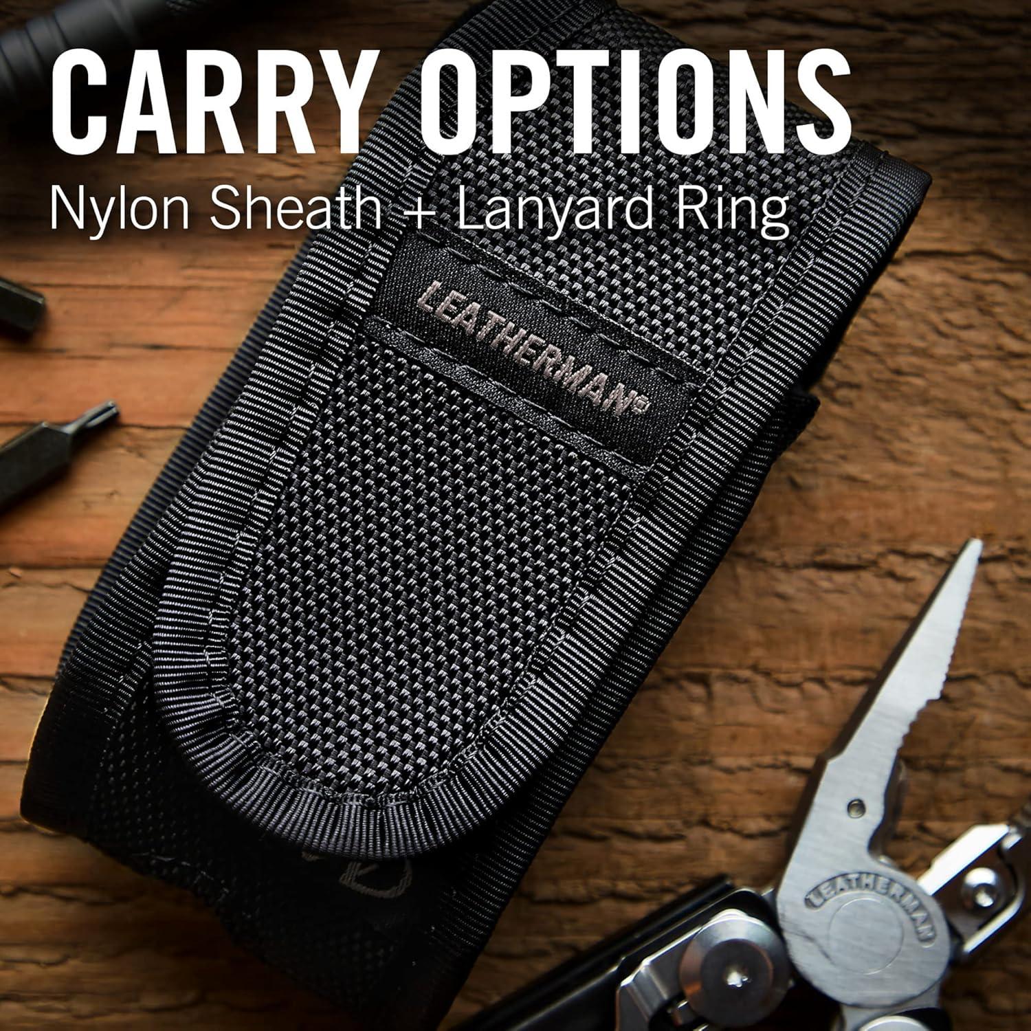 Multiherramienta Leatherman Super Tool 300 - 19 Herramientas, Acero Inoxidable