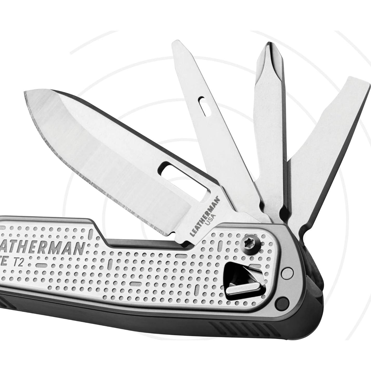 Multiherramienta Leatherman FREE T2 8 en 1 Acero Inoxidable