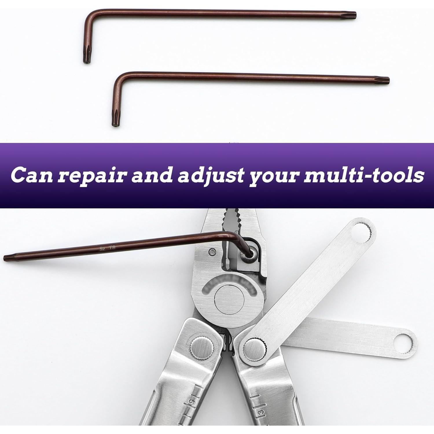 Juego de Llaves Multiusos Leatherman Terixe - 5 Piezas Acero Inoxidable