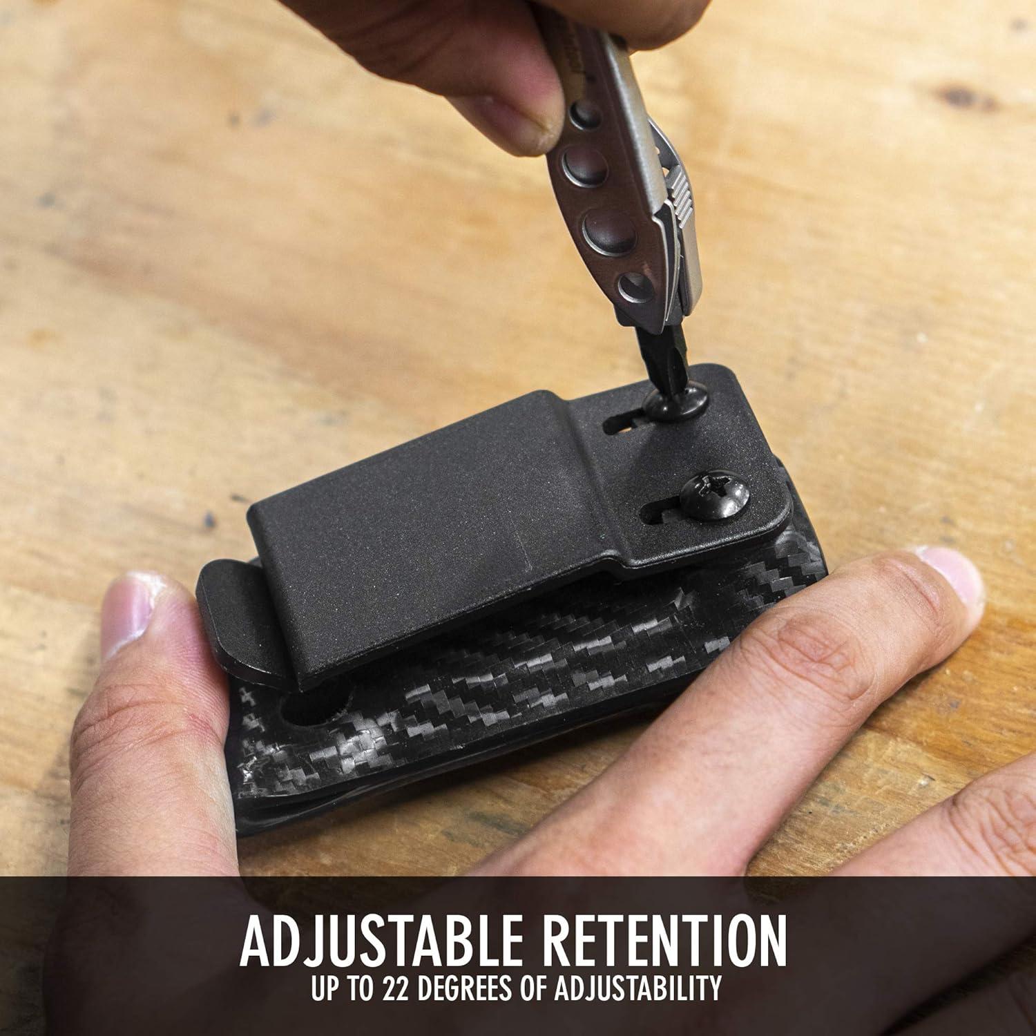 Funda Kydex Clip & Carry para Leatherman Wave - Negro