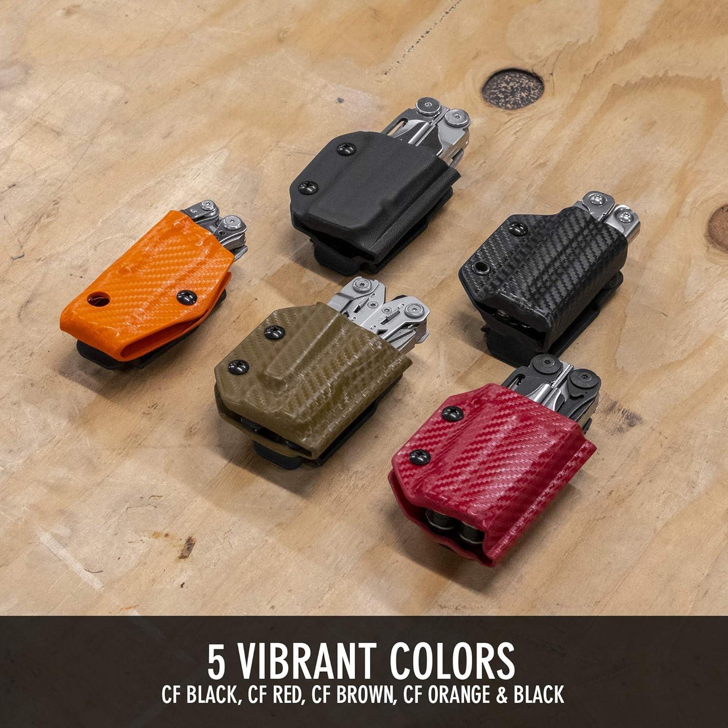 Funda Kydex Clip & Carry para Leatherman Wave - Negro