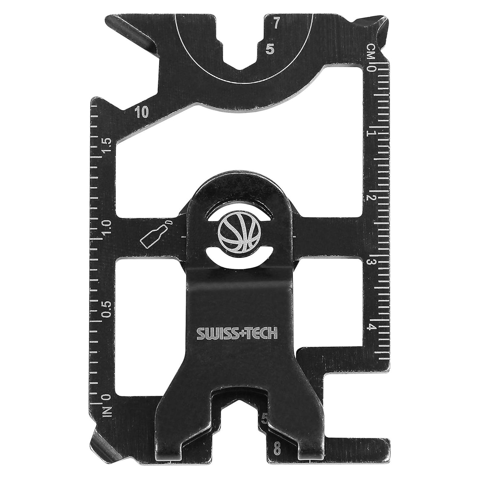 Herramienta Multiuso 12-en-1 Swiss+Tech ST029013 Acero Inoxidable