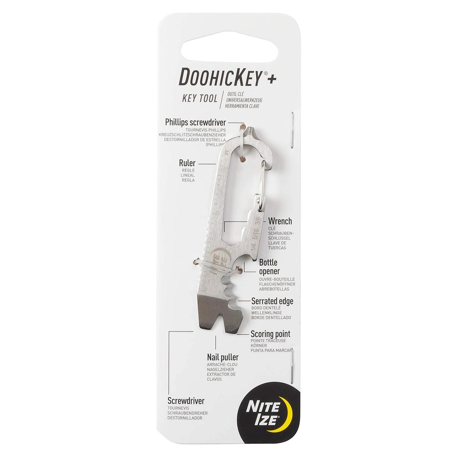 Llave Multi Herramienta Nite Ize DoohicKey Acero Inoxidable