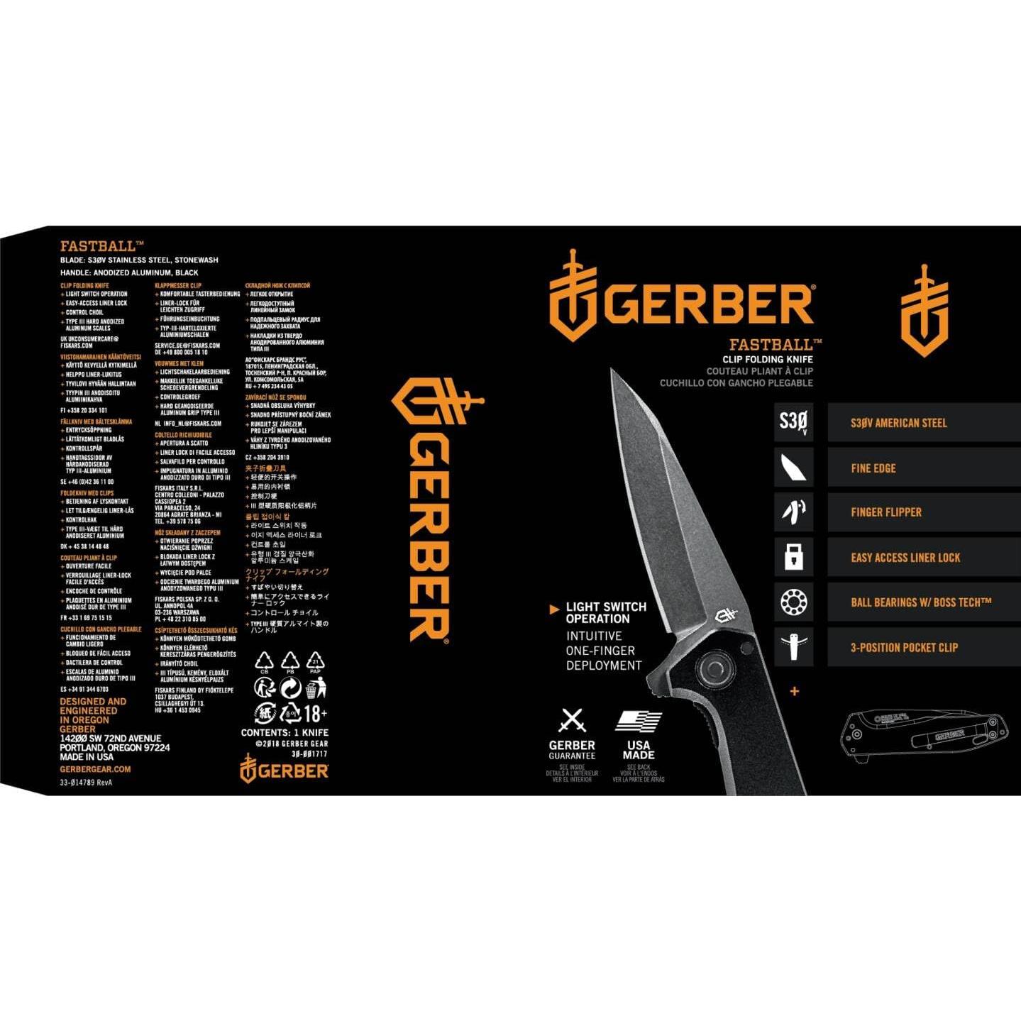 Multi-Herramienta Llavero Gerber Mullet 9 en 1 Stonewash