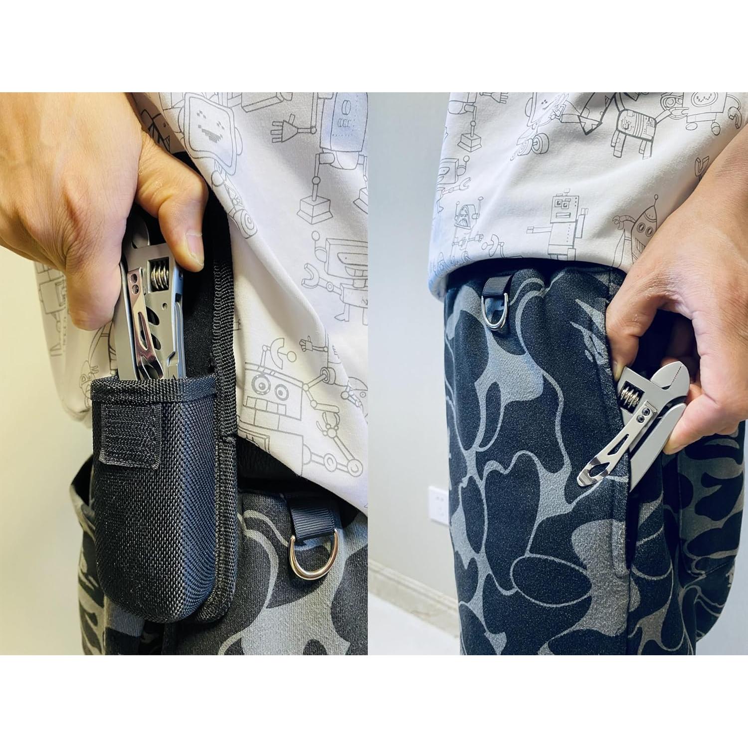 Llave Multiherramienta ZOVEDAIUG 7 en 1 Plegable Acero Inoxidable