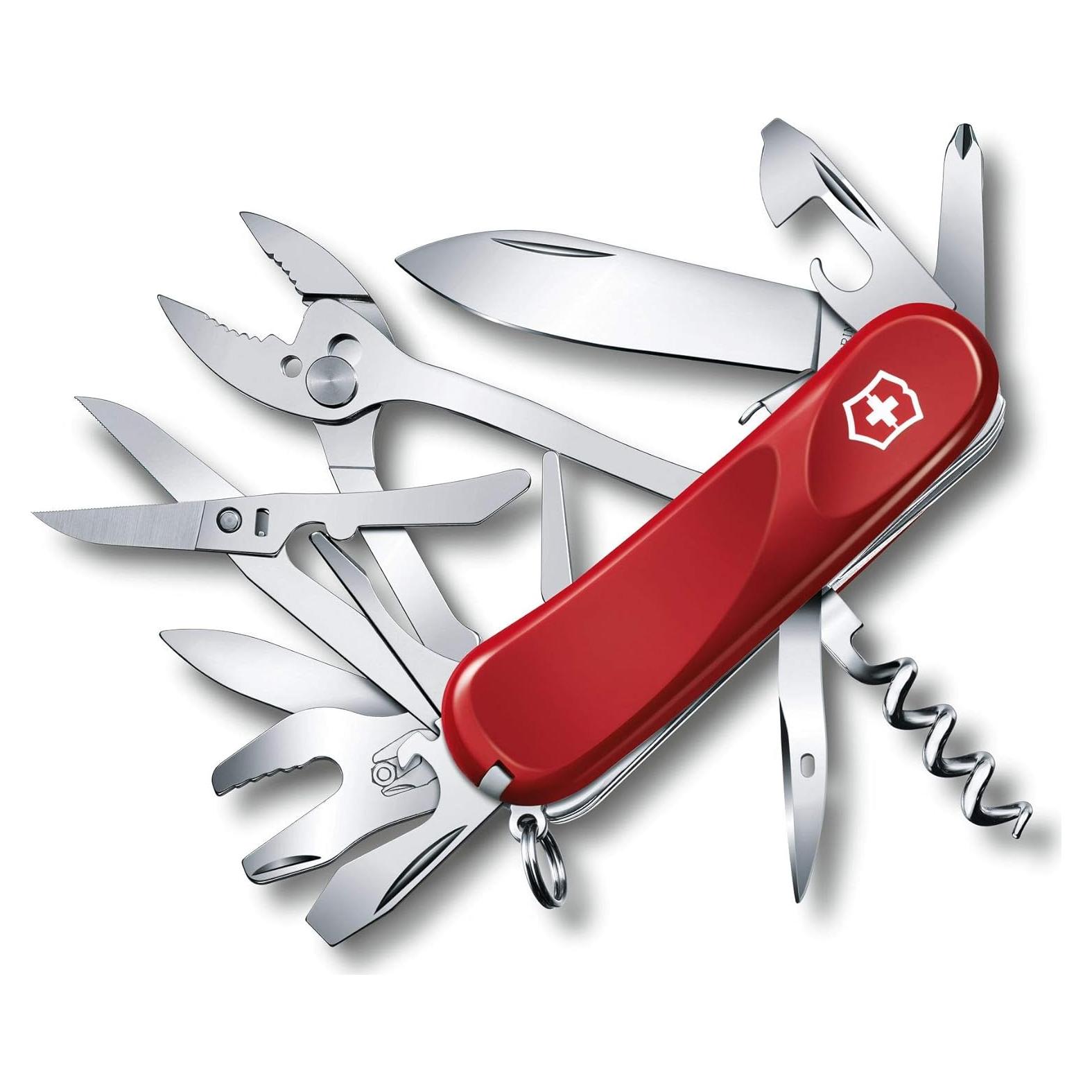 Cuchillo Suizo Victorinox Evolution S557, 21 Funciones, Rojo