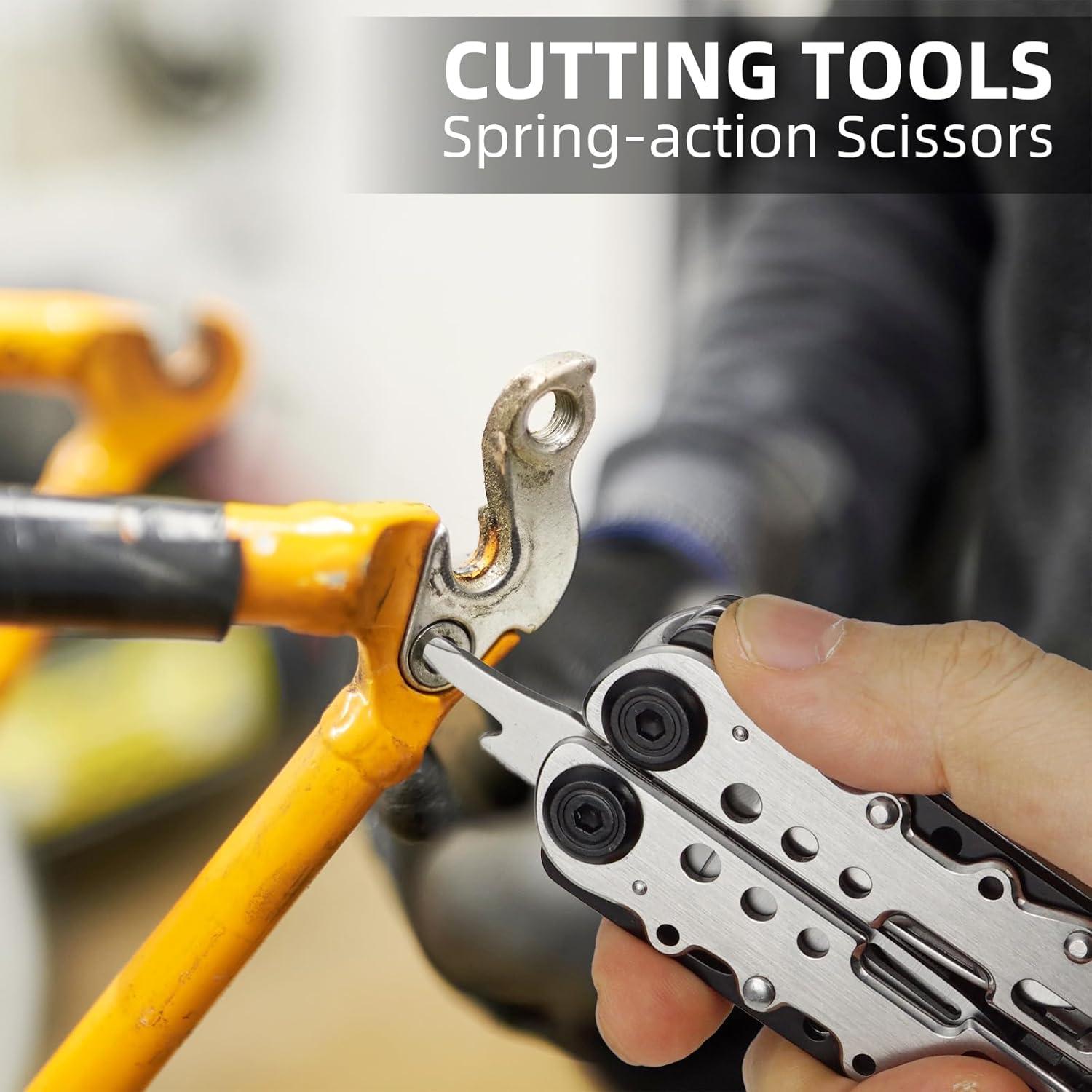 Multiherramienta 13 en 1 TPSXKWP con alicates y funda nylon