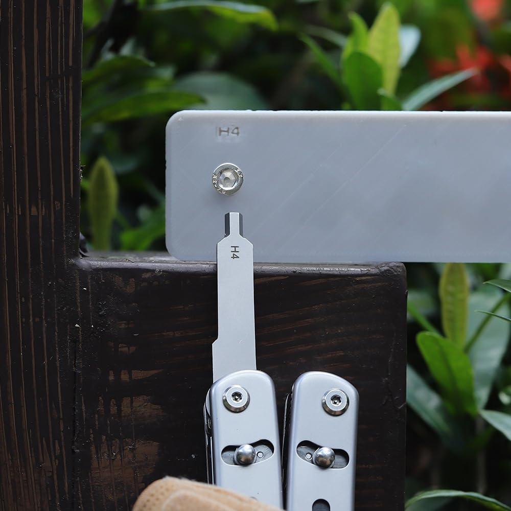 Juego de Llaves Hexagonales Roxon FT06 - Acero Inoxidable 4 Piezas