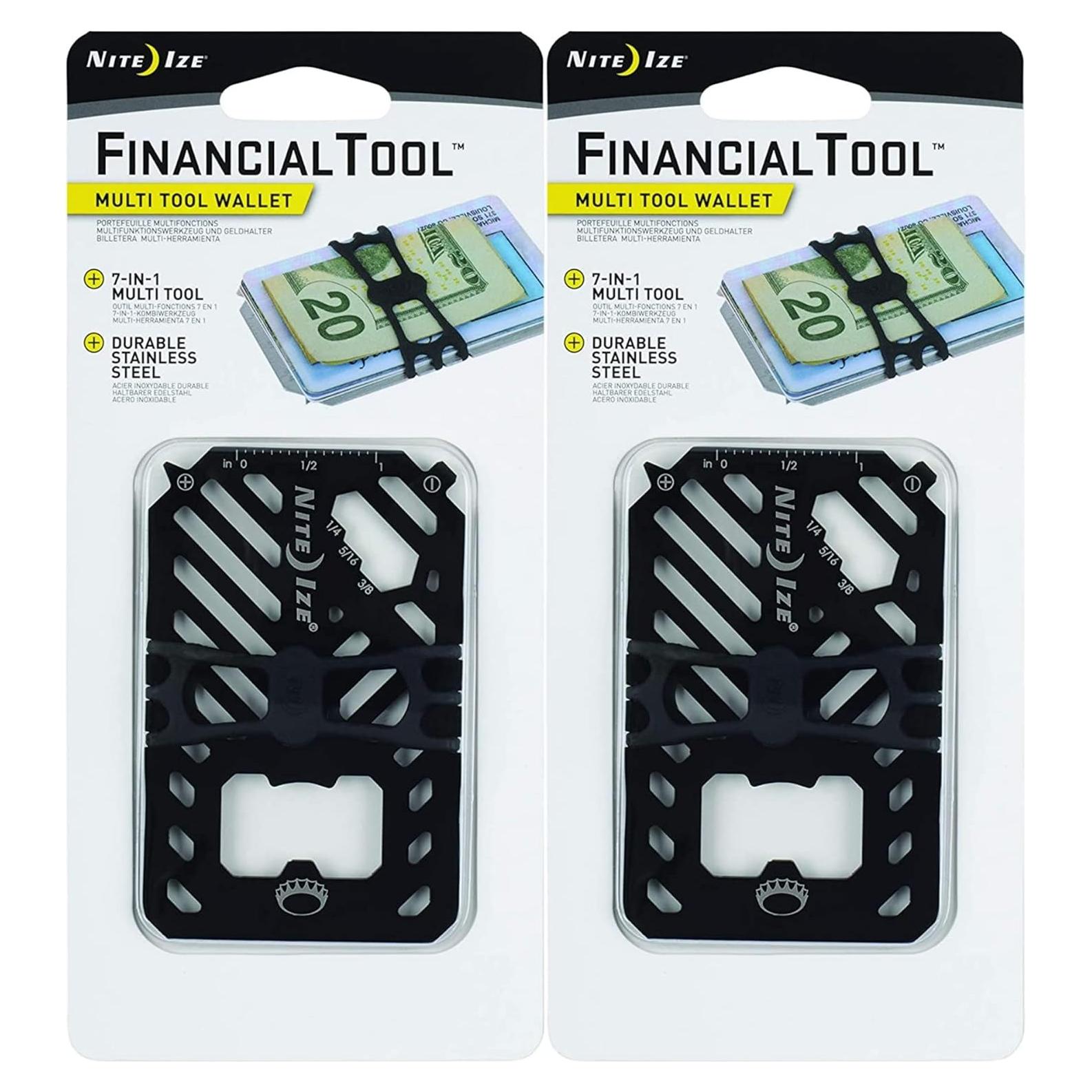 Cartera Multi Herramienta 7-en-1 Nite Ize - Acero Inoxidable