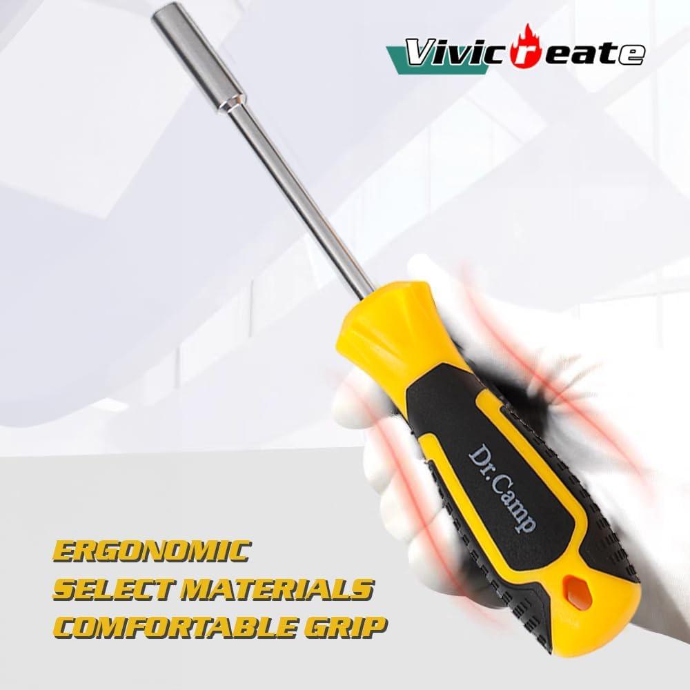 Kit de Herramientas Multiusos Dr. Camp 13 Piezas Ergonómico