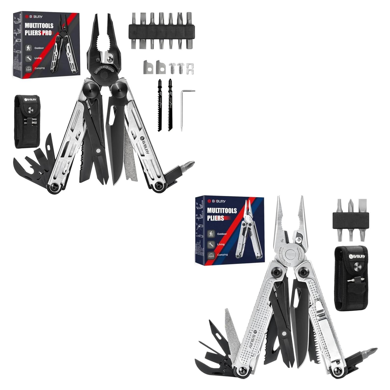 Multiherramienta BIBURY 31 en 1 Acero Inoxidable Plegable
