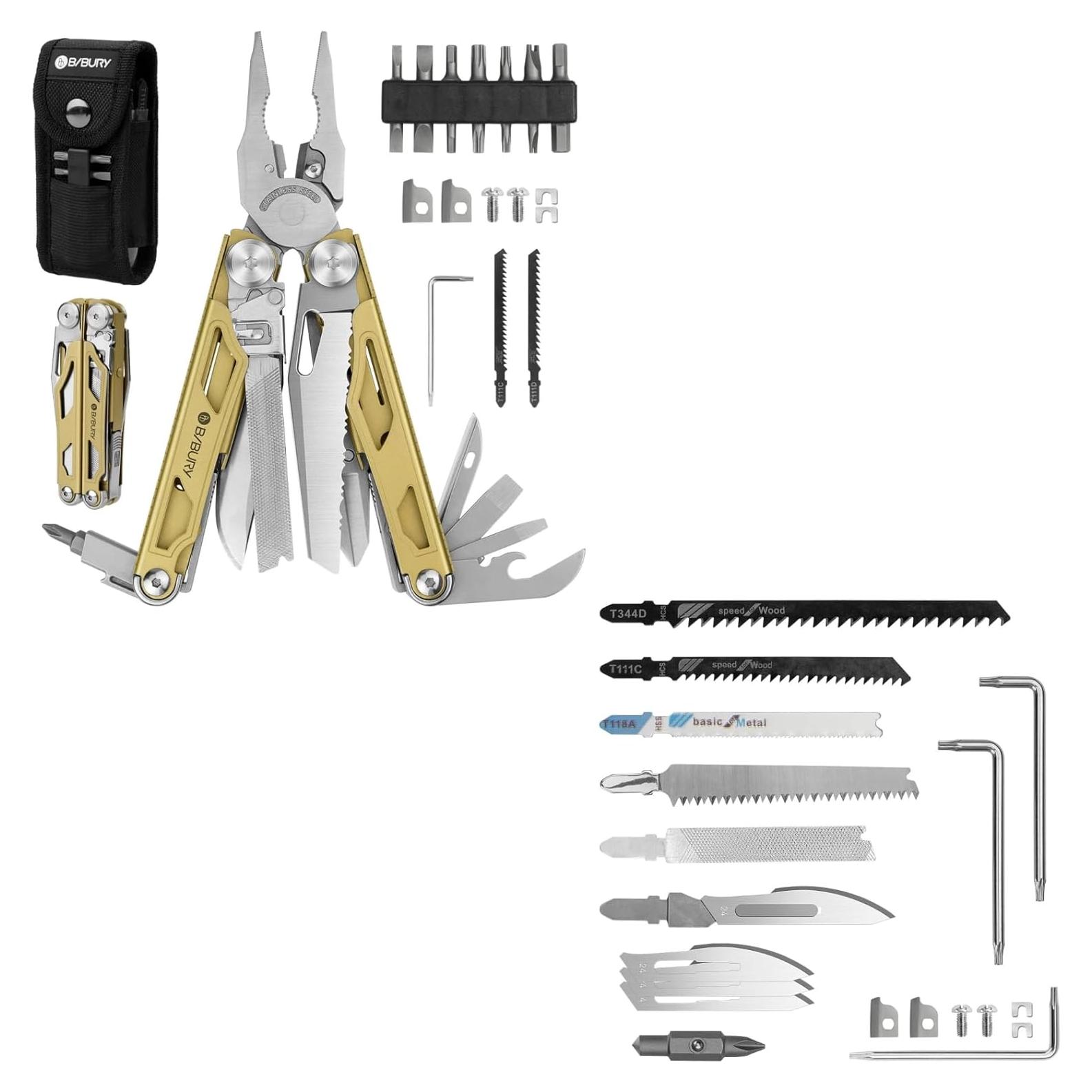 Multiherramienta BIBURY Pro BI2045 31 en 1 con Funda