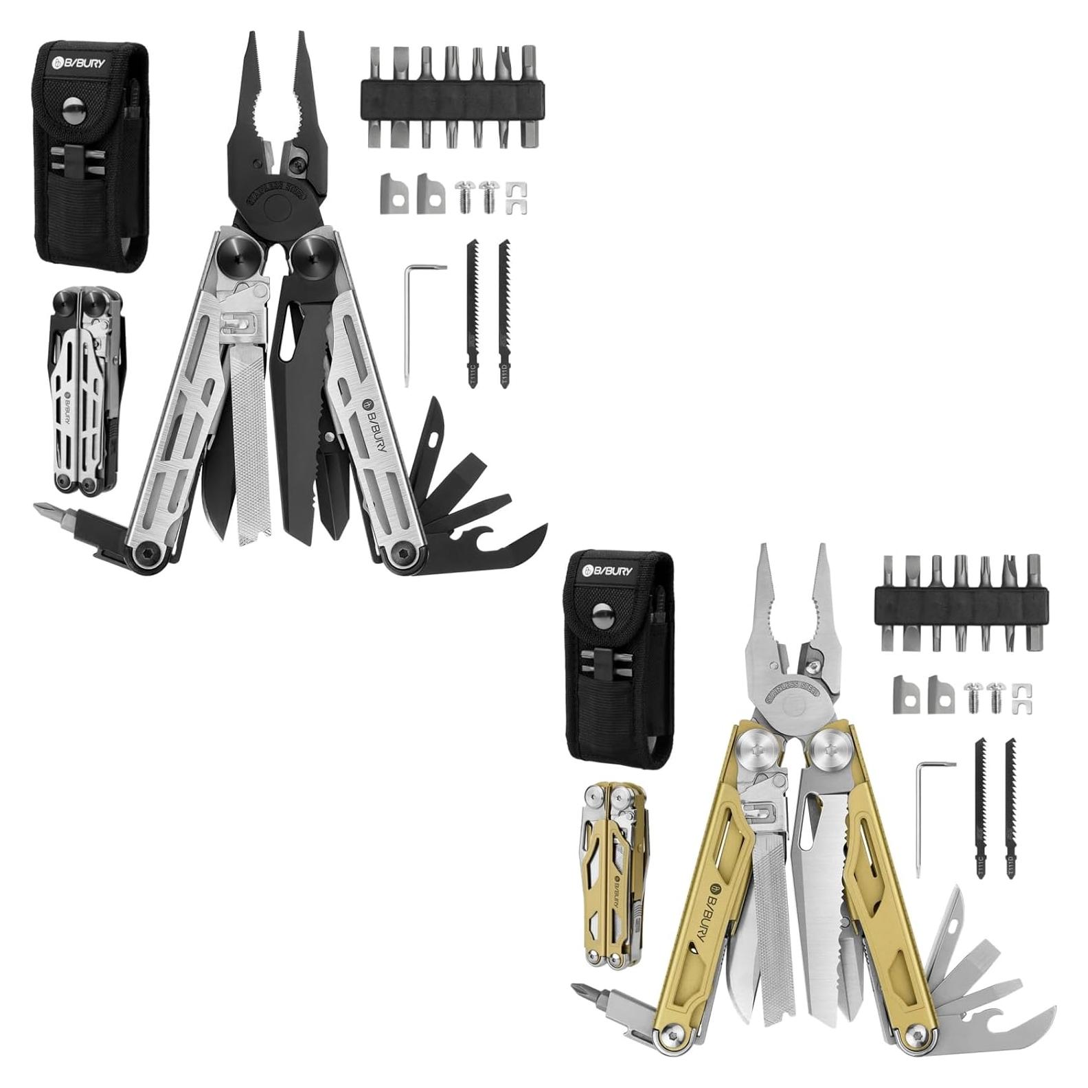 Multiherramienta BIBURY Pro BI2045 Plegable 31 Funciones