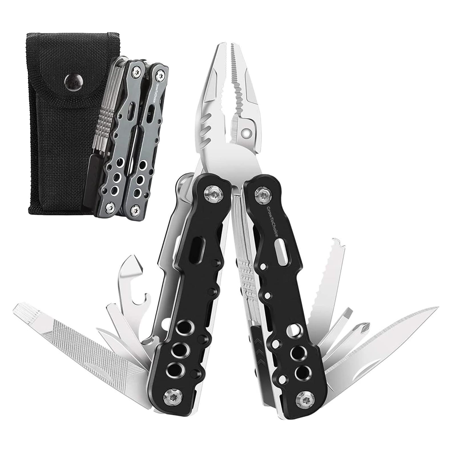 Multiherramienta 14-en-1 GROWTOCHOICE con Soporte y Funda