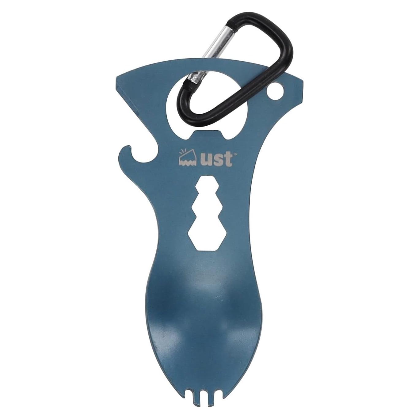 Utensilio Multiusos Spork UST Acero Inoxidable Azul