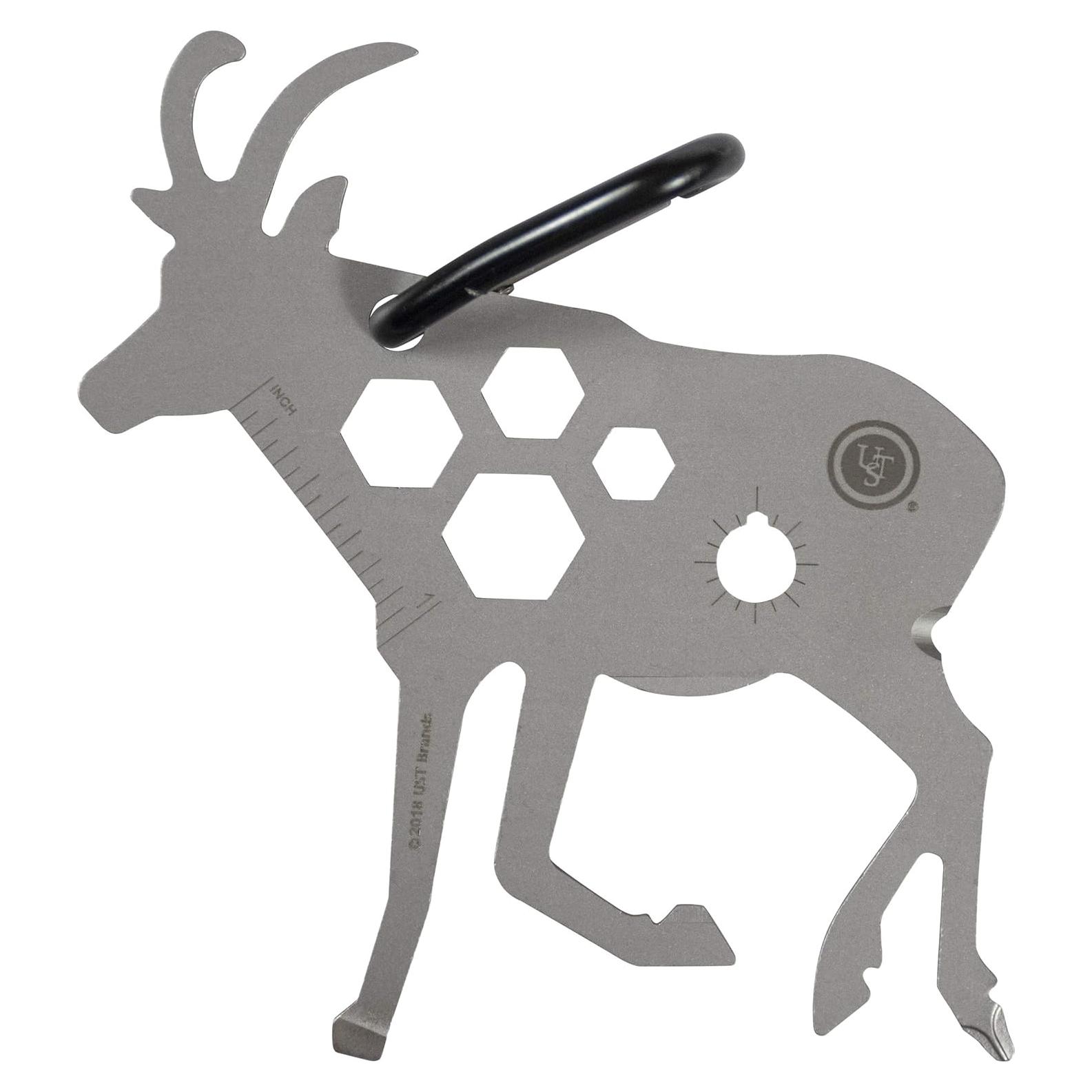 Herramienta Multiusos UST Antílope Acero Inoxidable 8.38cm