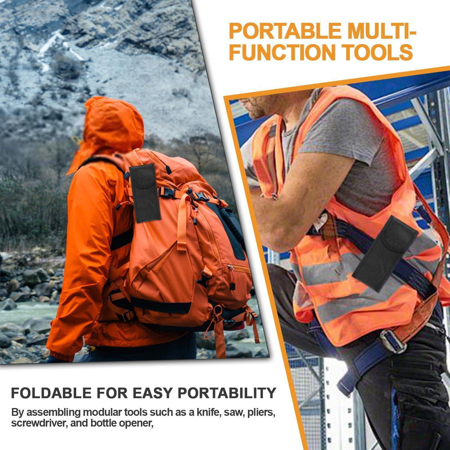 Martillo Multiherramienta 15 en 1 RUIQINQI Acero Inoxidable