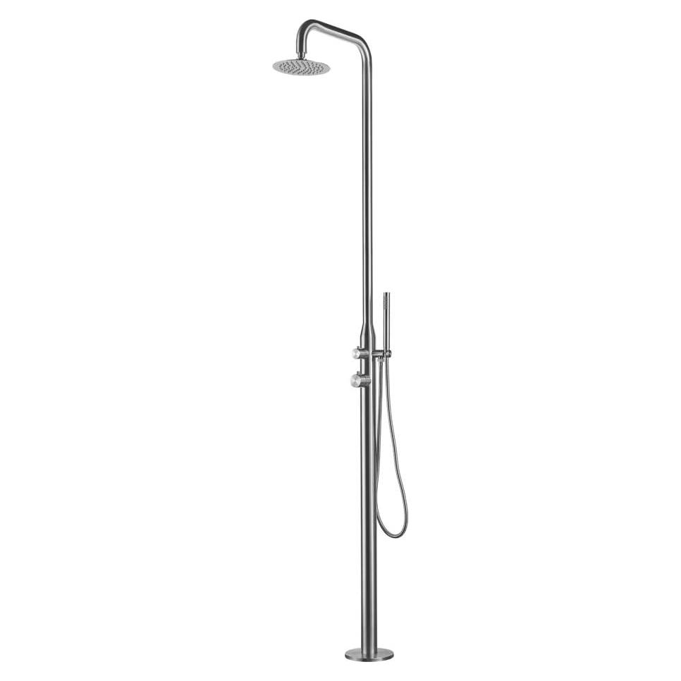 Ducha Exterior Heatgene HG9005 Acero Inoxidable Cepillado