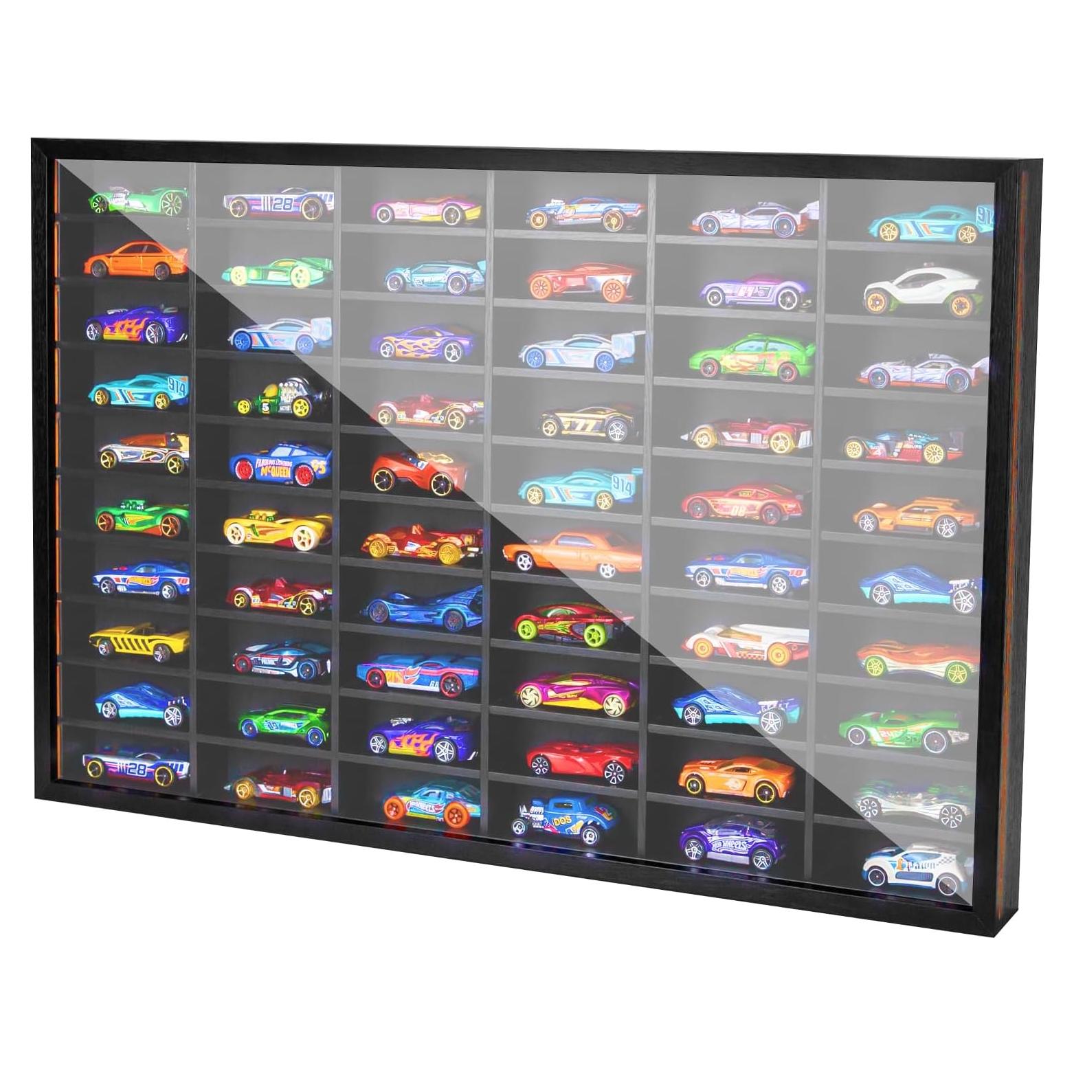 Vitrina para Autos a Escala 1/64 FIGURESLAB 60 Compartimentos