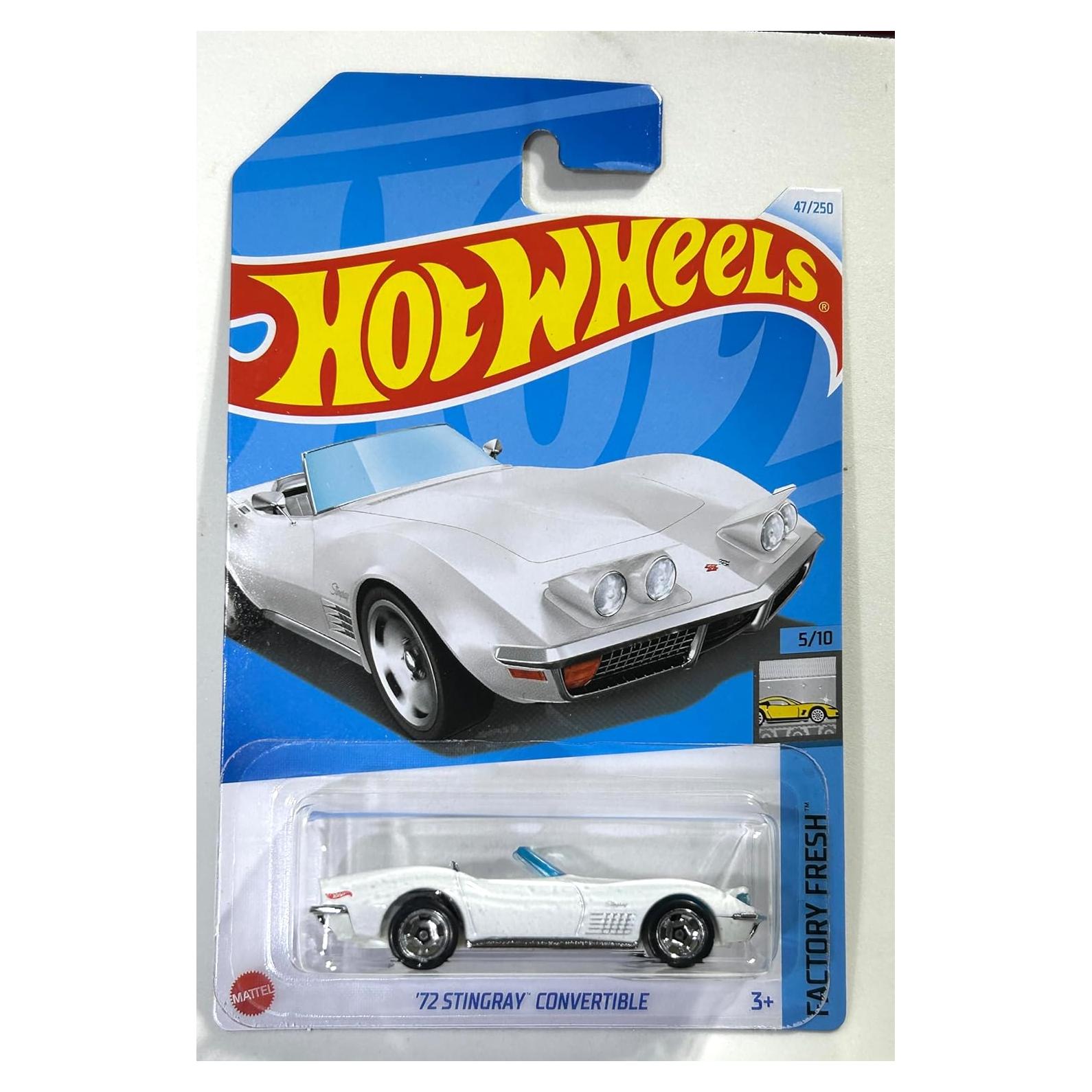 Hot Wheels 2024 - Chevy Corvette '72 Stingray Blanco - Nuevo