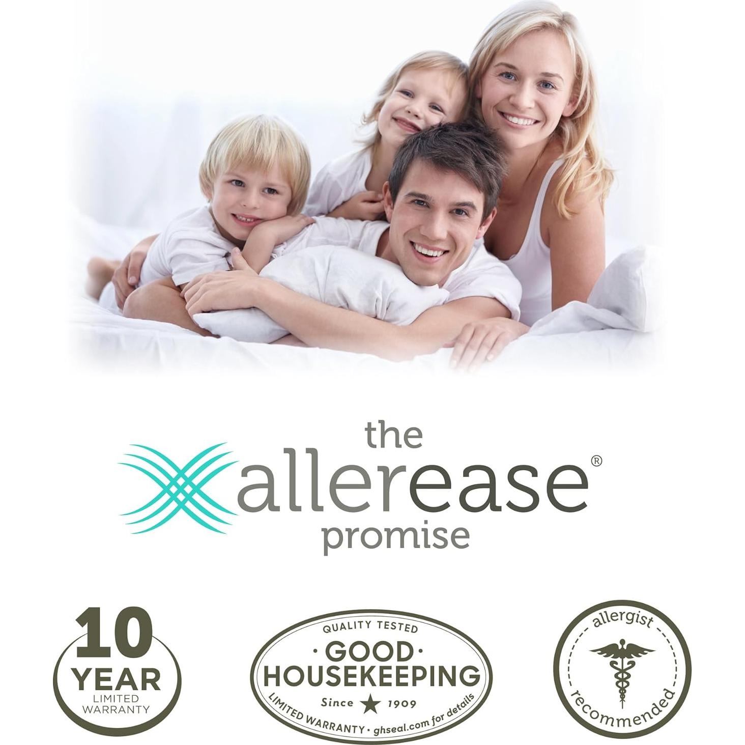 Protector de Almohada de Viaje AllerEase Microfibra 35.5x50.8cm