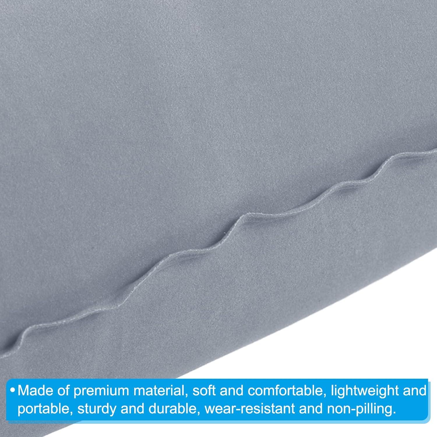 Almohada Inflable PATIKIL 3 Paquetes Camping Soporte Cuello Gris