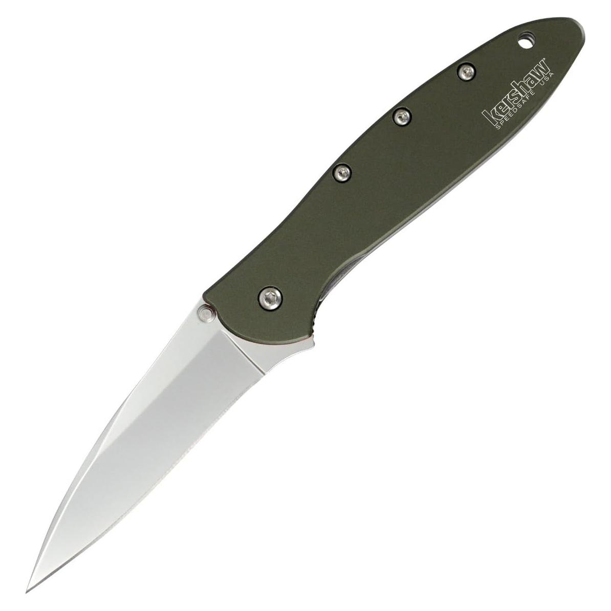 Cuchillo de Bolsillo Kershaw Olive Leek 7.62 cm Acero Sandvik