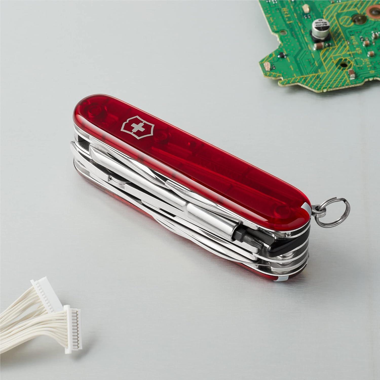 Cuchillo de Bolsillo Victorinox CyberTool M 32 Funciones 91mm Rubí