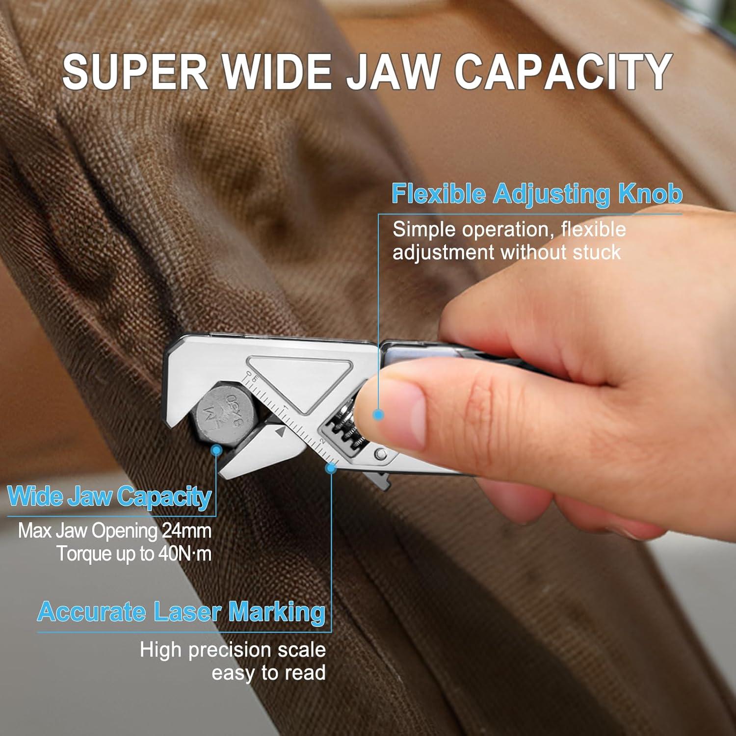 NexTool W2 Herramienta Multiusos 8 en 1 con Llave Ajustable