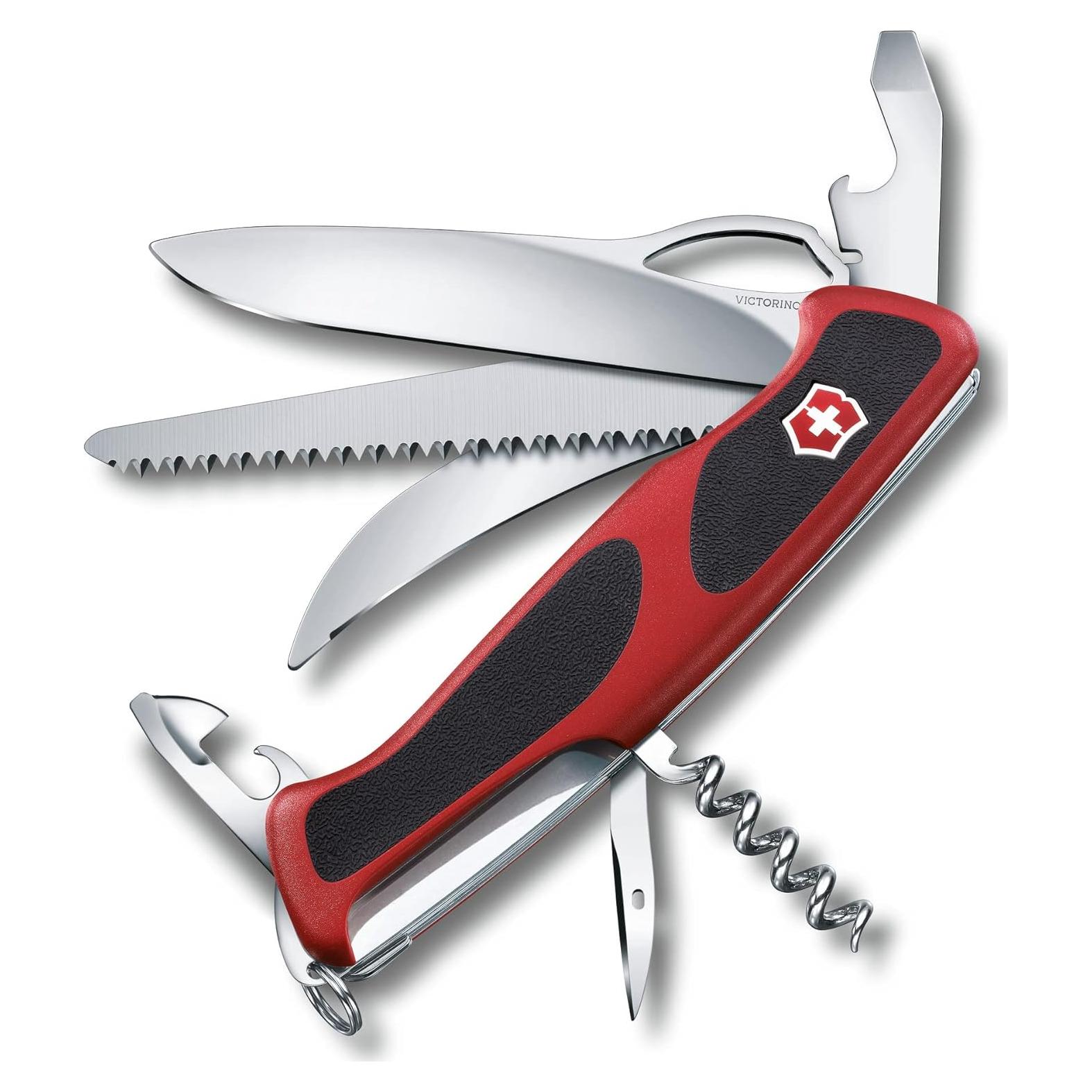 Cuchillo Suizo Victorinox Ranger 57 M 13 Funciones Rojo