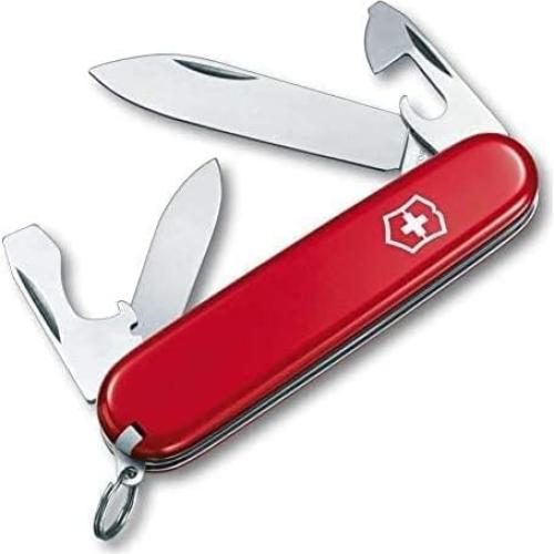 Cuchillo Suizo Victorinox Recruit 10 Funciones Rojo 49.87g