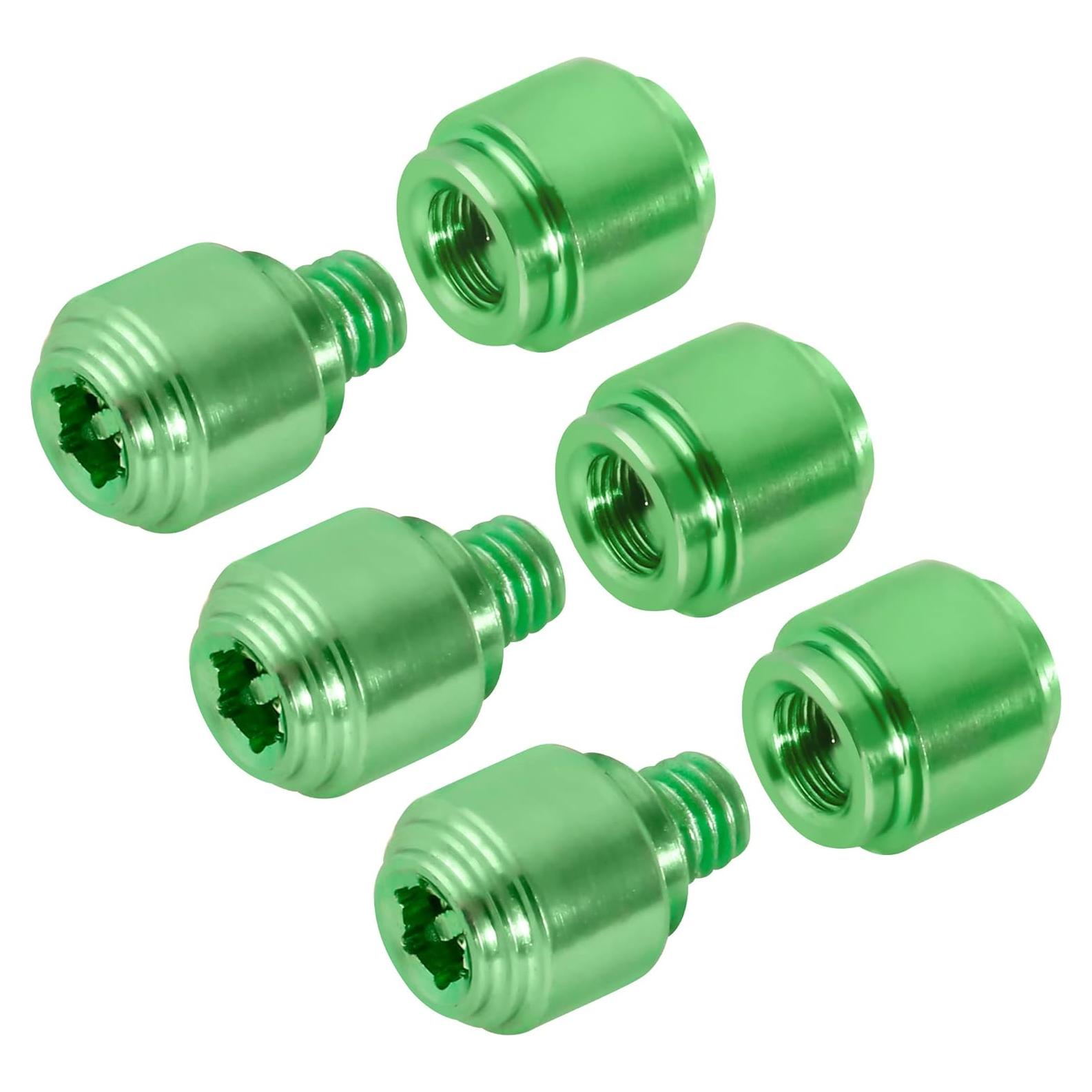 3 Puntas Personalizadas Titanio Anodizado Verde A.I.FORCE para Cuchillos Benchmade Bugout 535