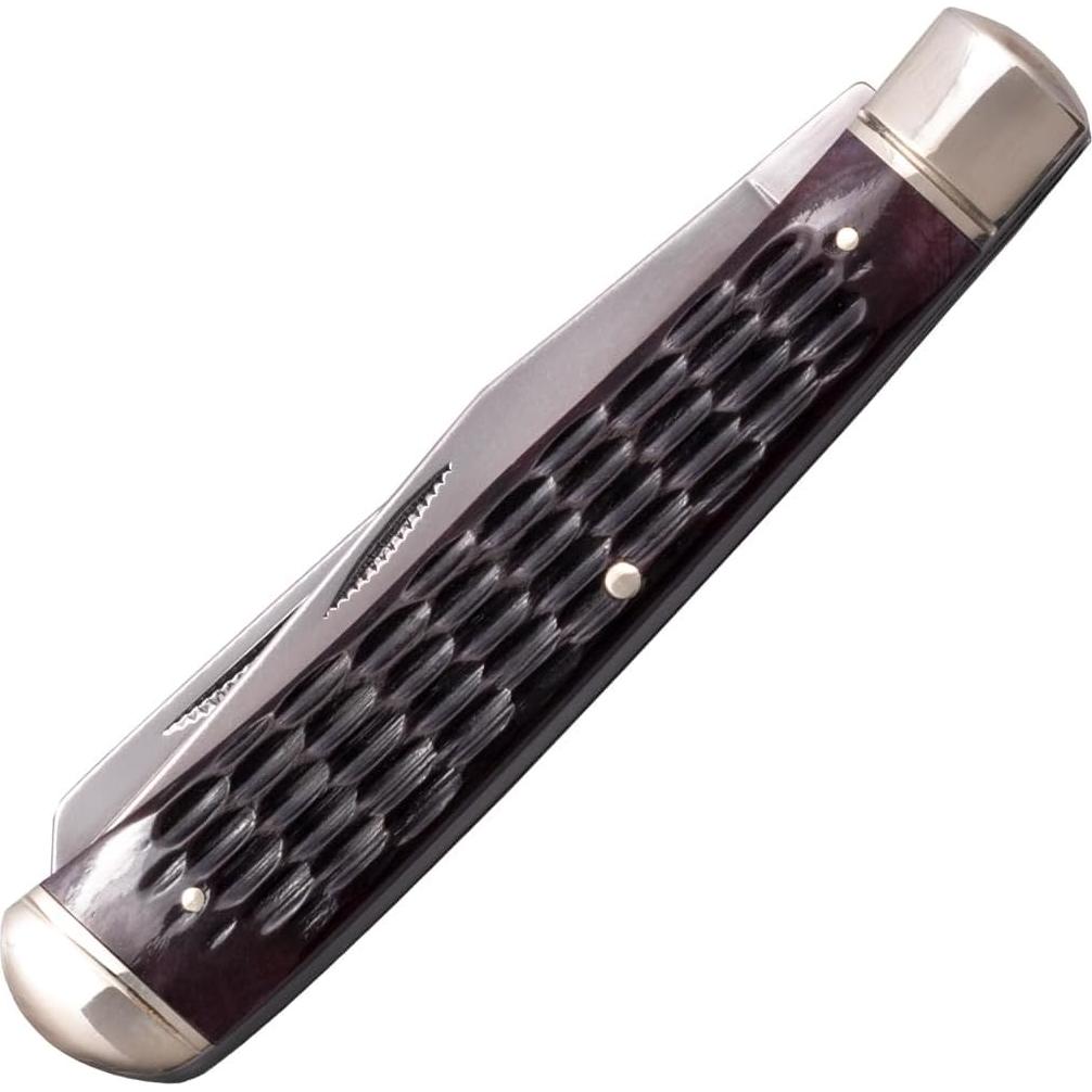 Cuchillo Plegable Cold Steel Trapper 2 Cuchillas Hueso 8.4 cm