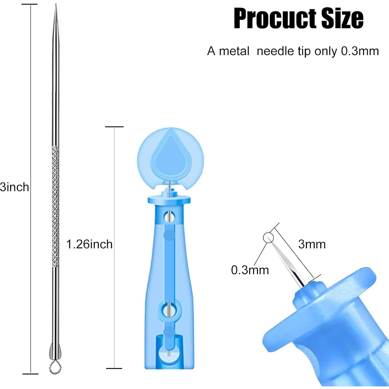 Set de 65 Herramientas Desechables Ybaoo para Remoción de Acné