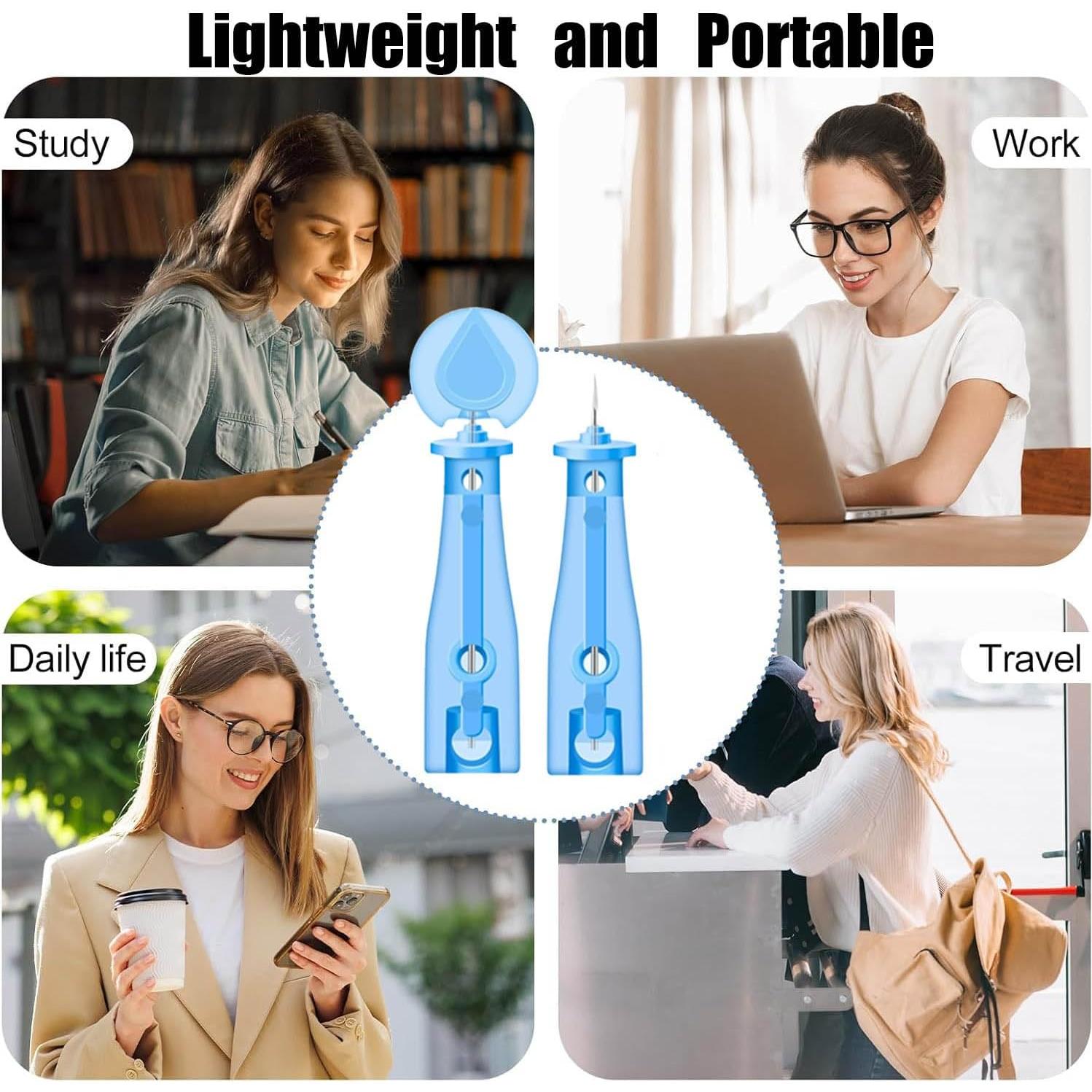 Set de 65 Herramientas Desechables Ybaoo para Remoción de Acné