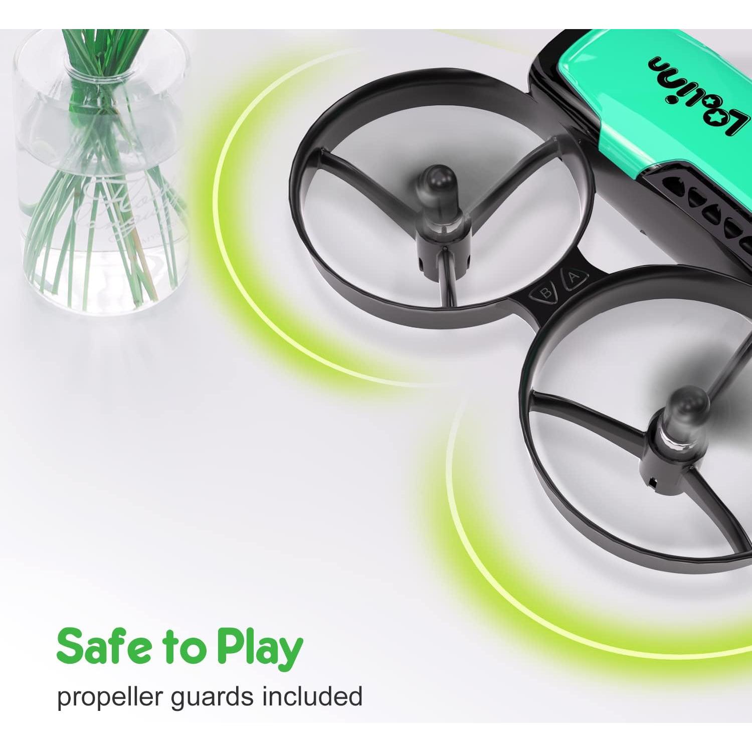 Dron Cuadricóptero Loolinn U61 con Cámara Ajustable para Niños