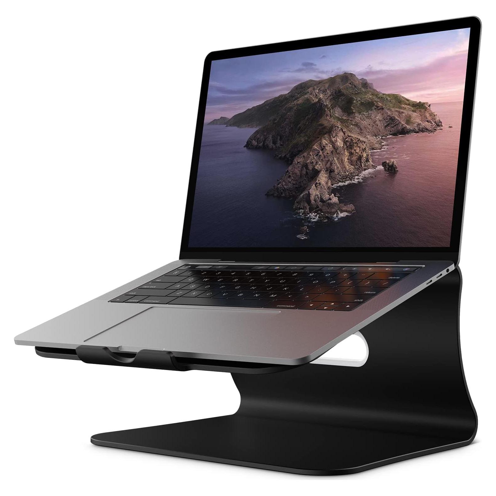 Soporte para Laptop Bestand de Aluminio Negro 11-16"