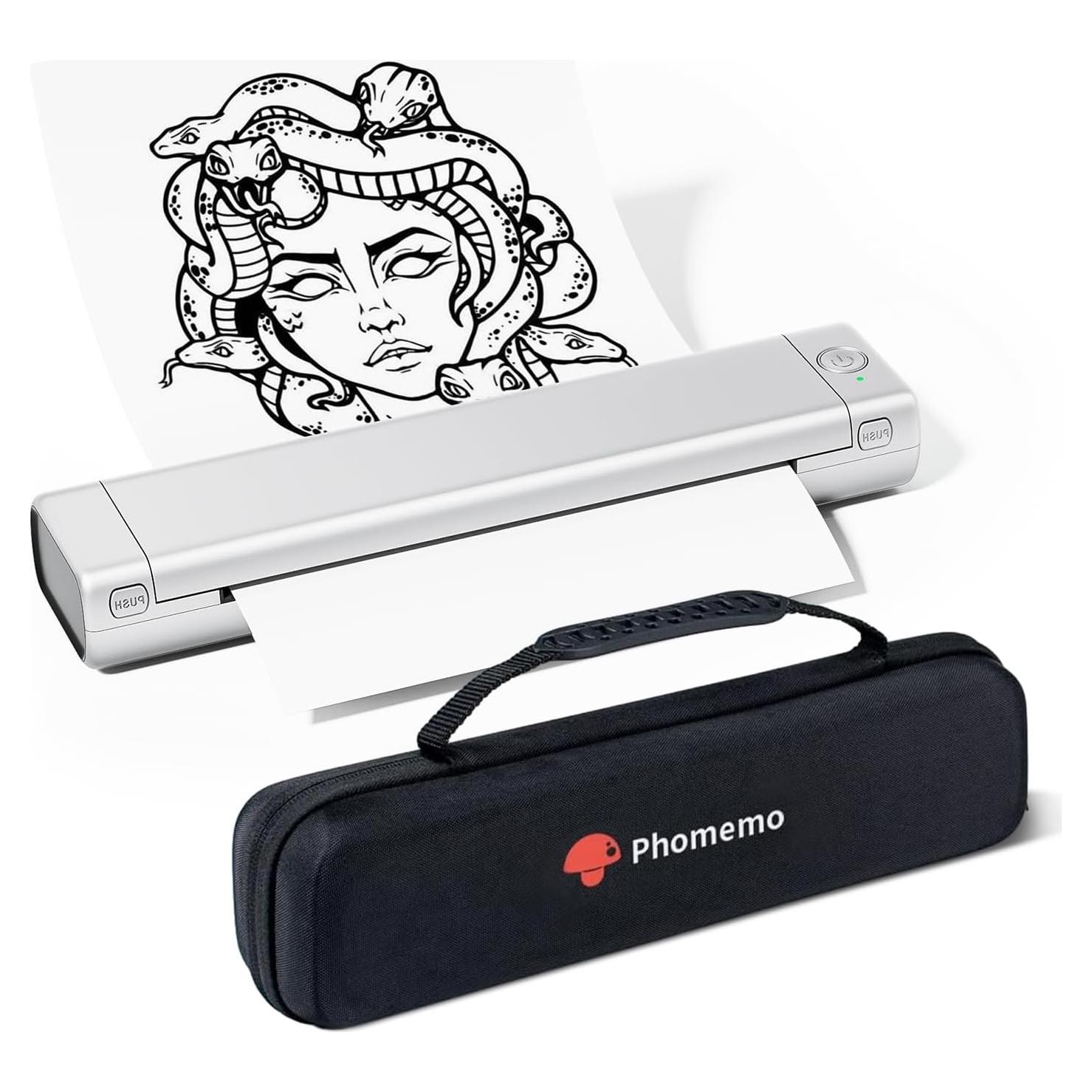 Impresora Térmica Portátil Phomemo M08F - Sin Tinta, 21.6x27.9cm