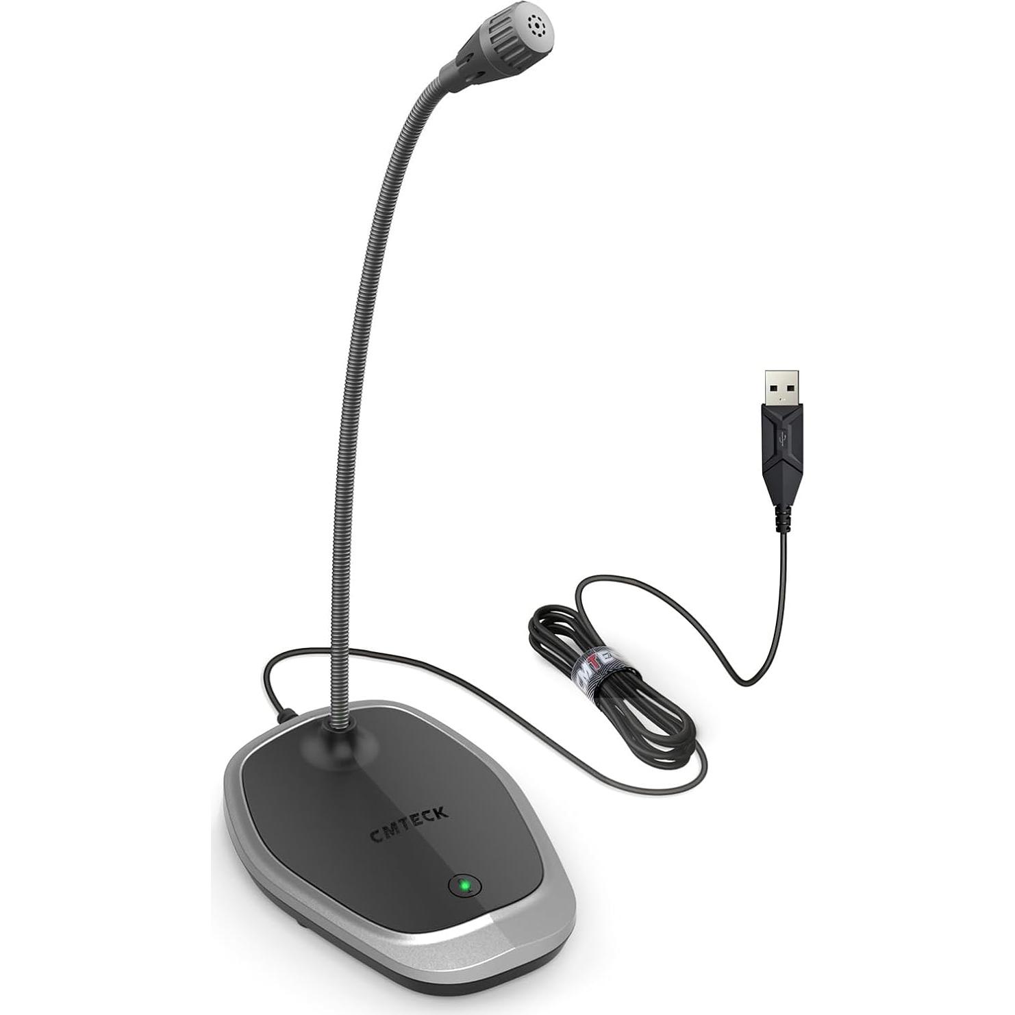 Micrófono USB CMTECK G009 de Escritorio Omnidireccional