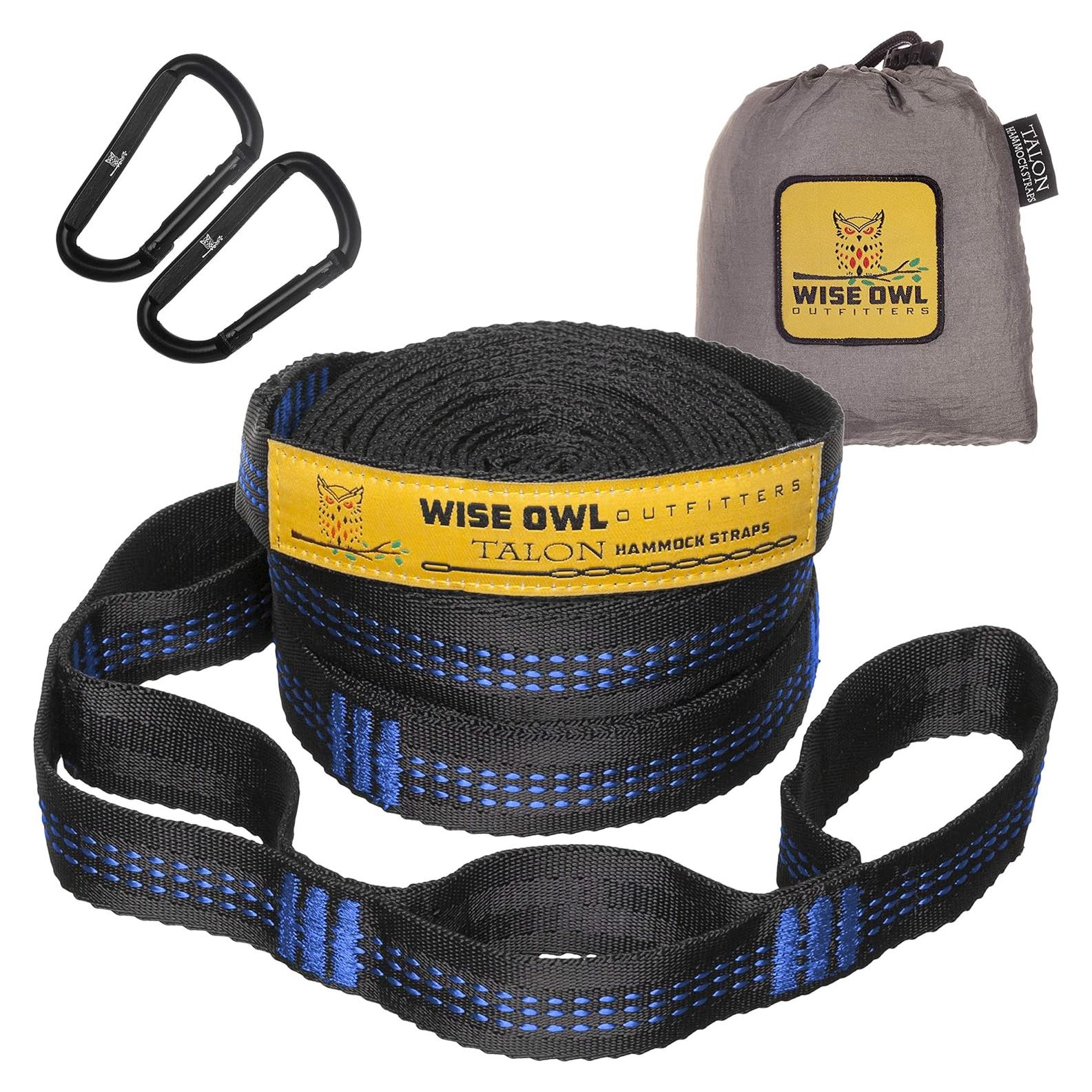 Cuerdas para Hamacas Wise Owl Outfitters 3m - Kit de Colgado