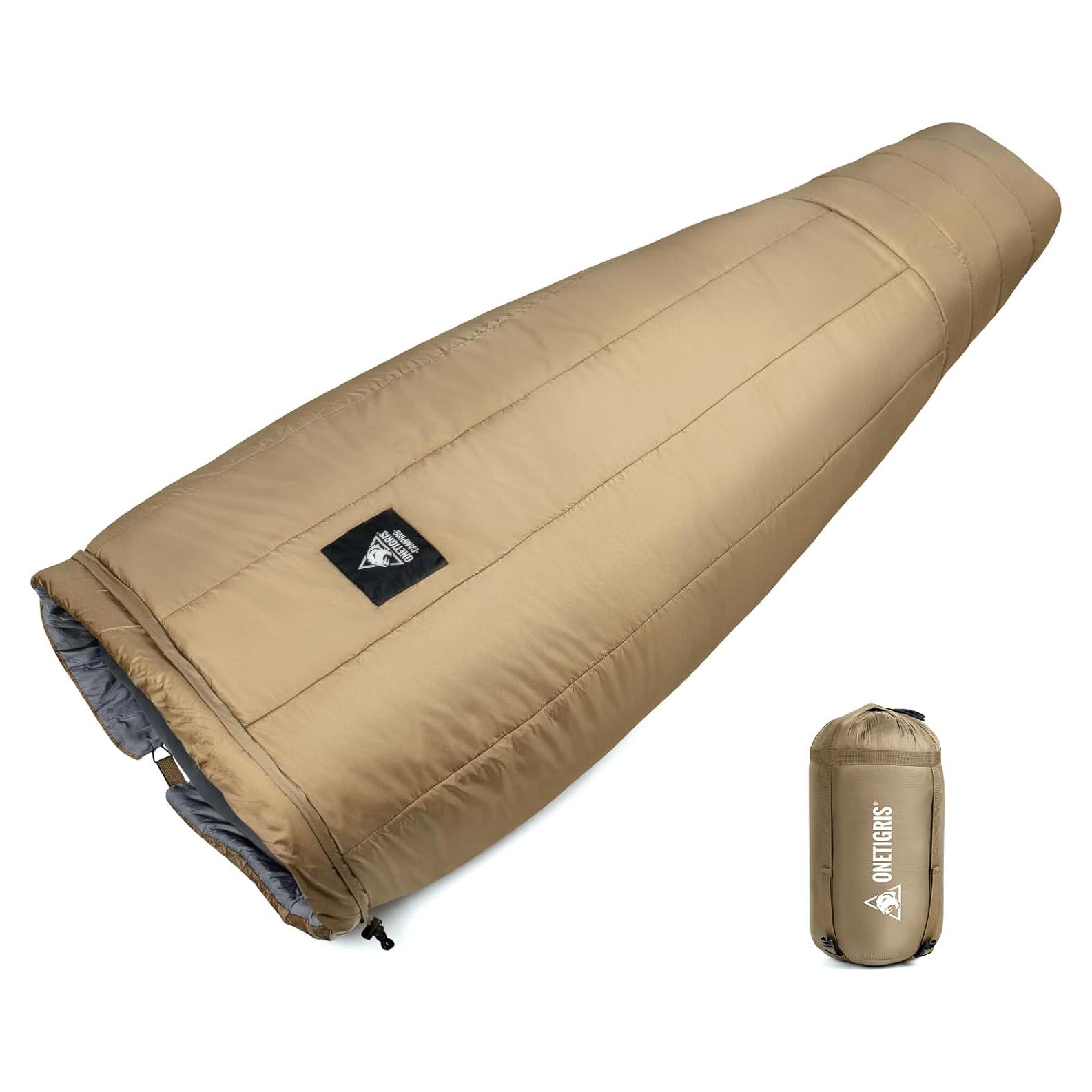 OneTigris Featherlite Quilt Ultraligero 200x85cm 5°C Coyote Brown